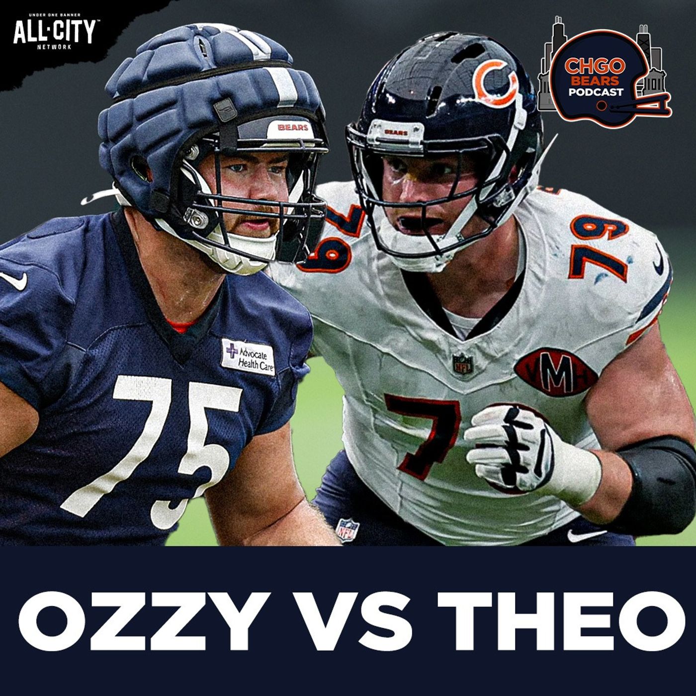 Ozzy Trapilo vs Theo Benedet: Is a Left Tackle Competition Reemerging? | CHGO Bears Podcast