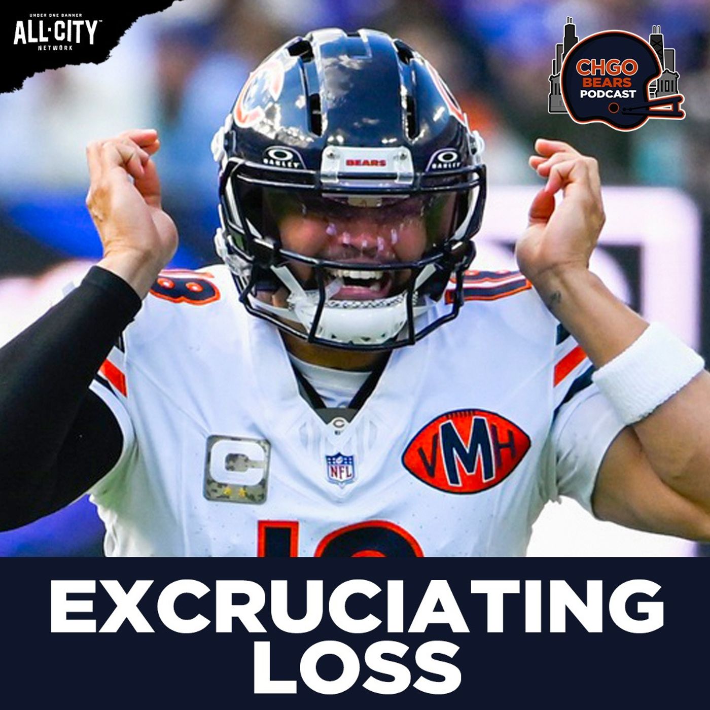 BEARS POSTGAME: Chicago Bears Unable to Come Back vs Ravens as Win Streak Ends | CHGO Bears