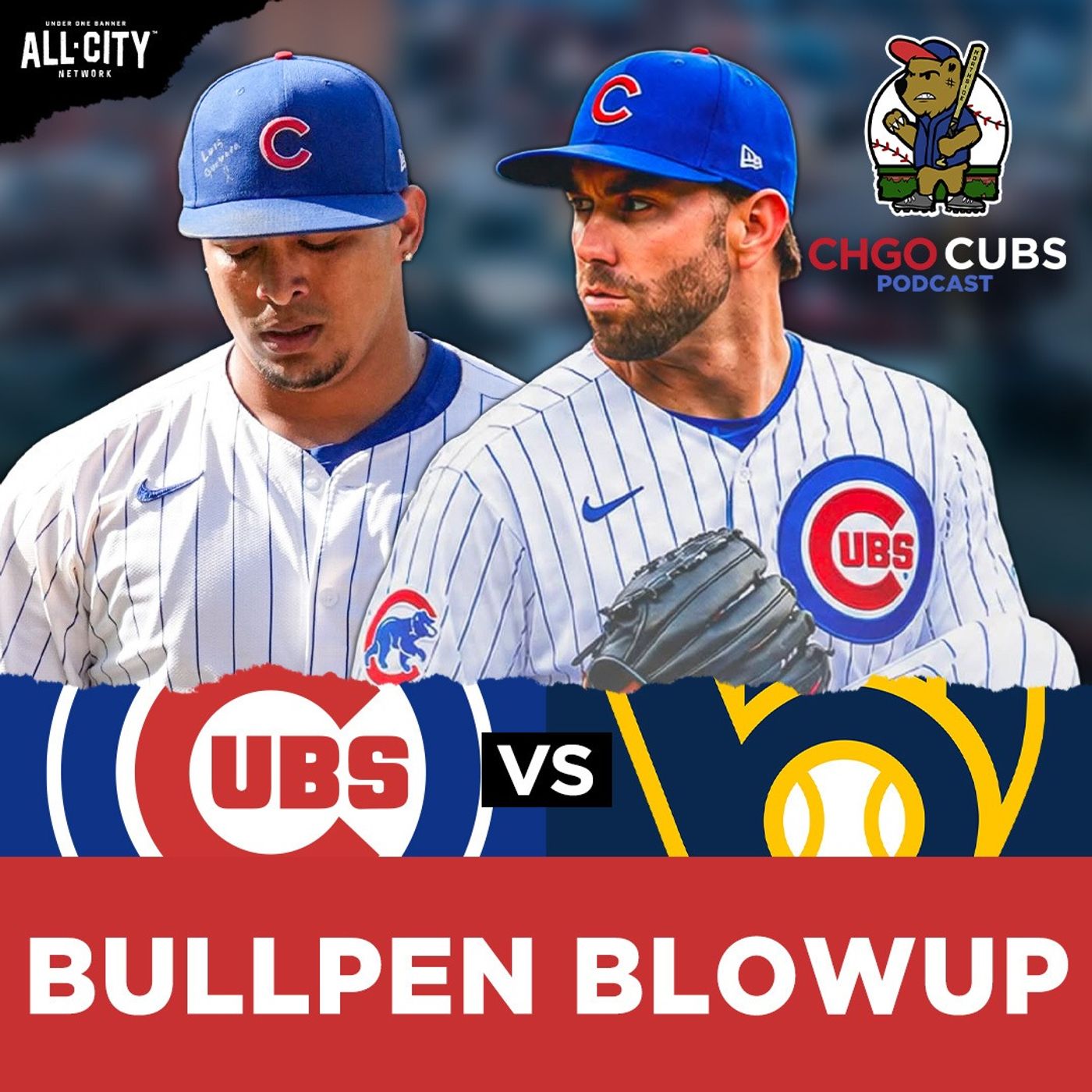 CUBS POSTGAME: Alex Bregman & Cubs OUTPLAY Misiorowski, But Brewers Take Game 3 | CHGO Cubs episode artwork