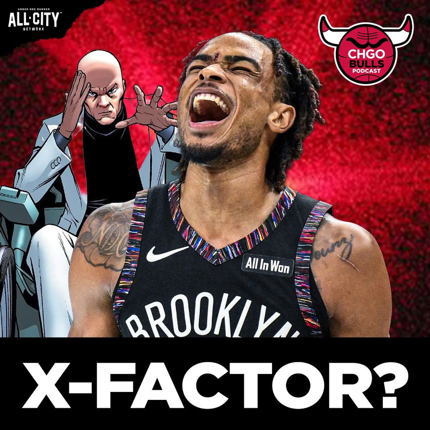 X-MEN: Is Nic Claxton the X-FACTOR for the Bulls this season? | CHGO Bulls Podcast episode artwork