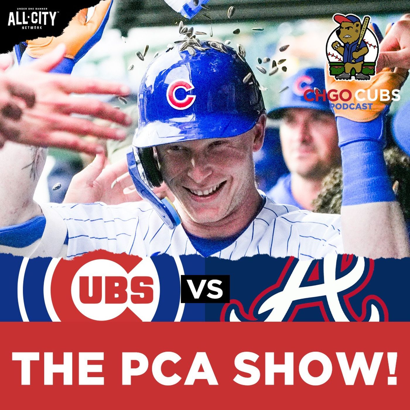 CUBS POSTGAME: Pete Crow-Armstrong 2 Homers & WIN Series vs. Braves Ahead of Playoffs! | CHGO Cubs episode artwork