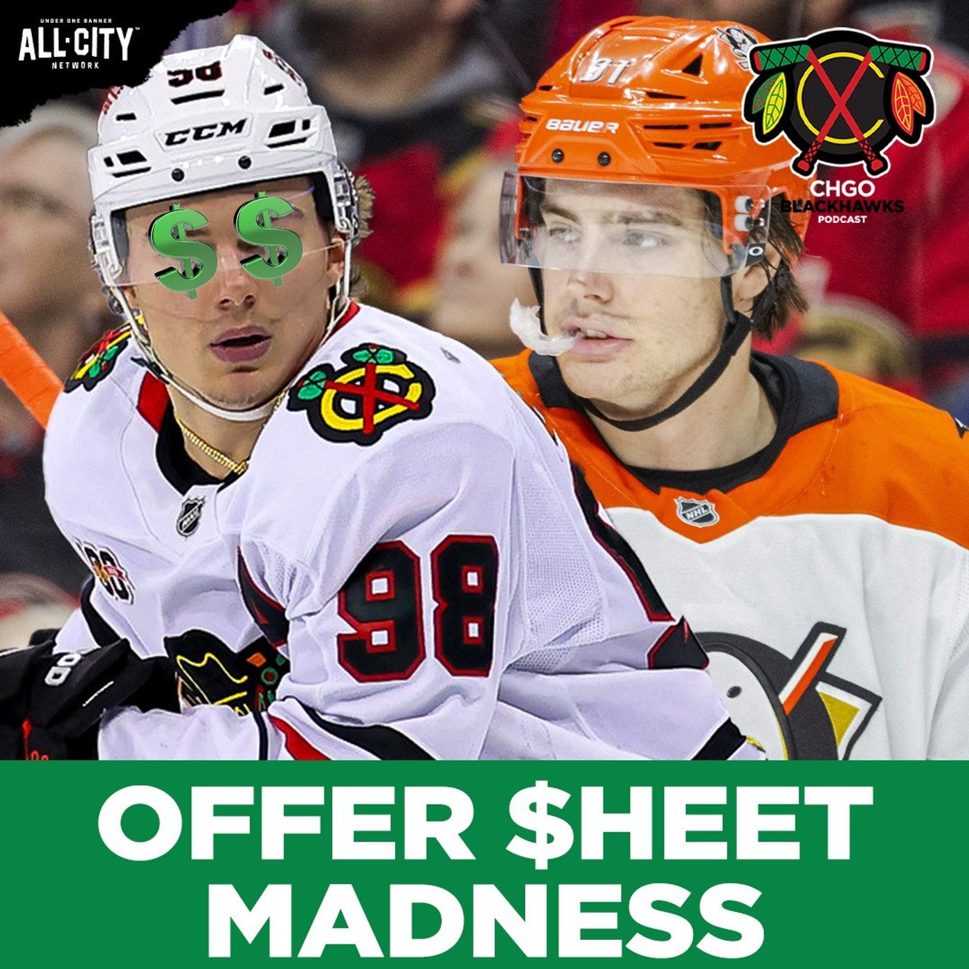 Should Blackhawks Fans Worry About an Offer Sheet for Connor Bedard? | CHGO Blackhawks episode artwork