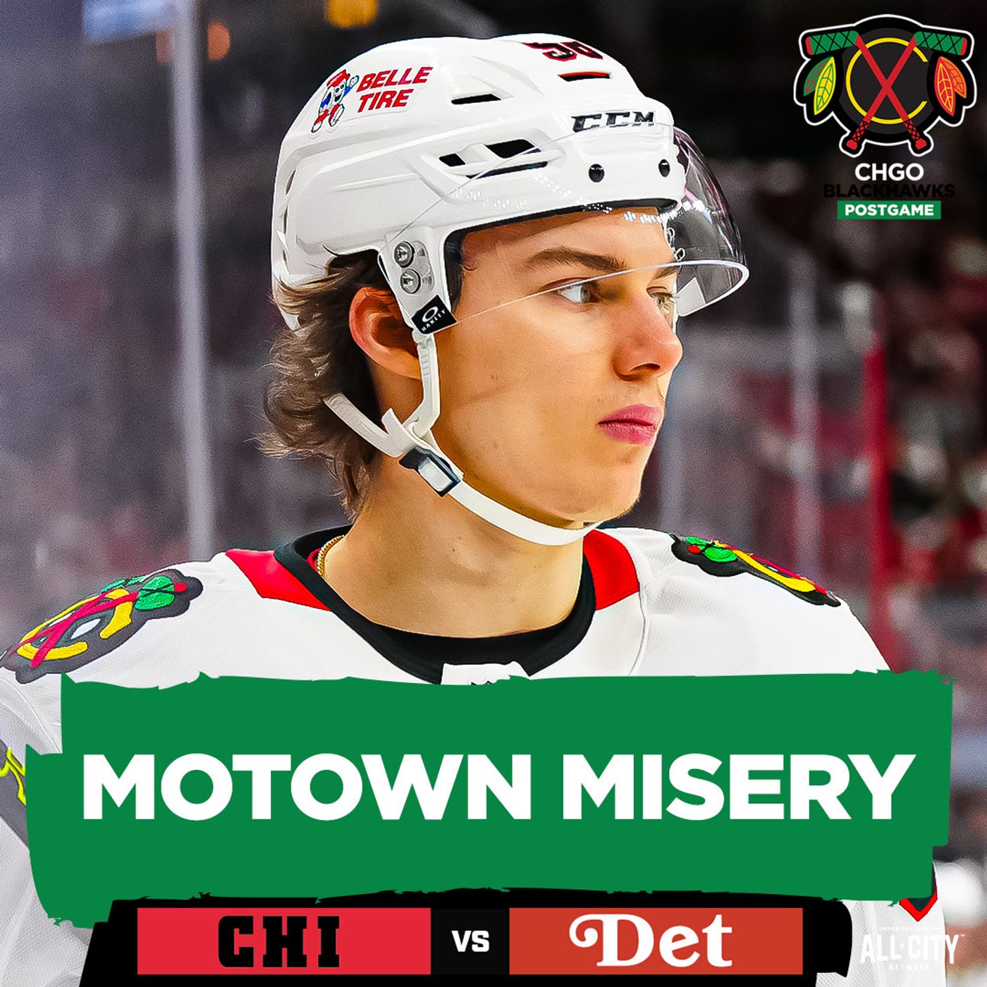 BLACKHAWKS POSTGAME: Chicago's Road Trip Off to a ROUGH Start with Loss in Detroit | CHGO Blackhawks