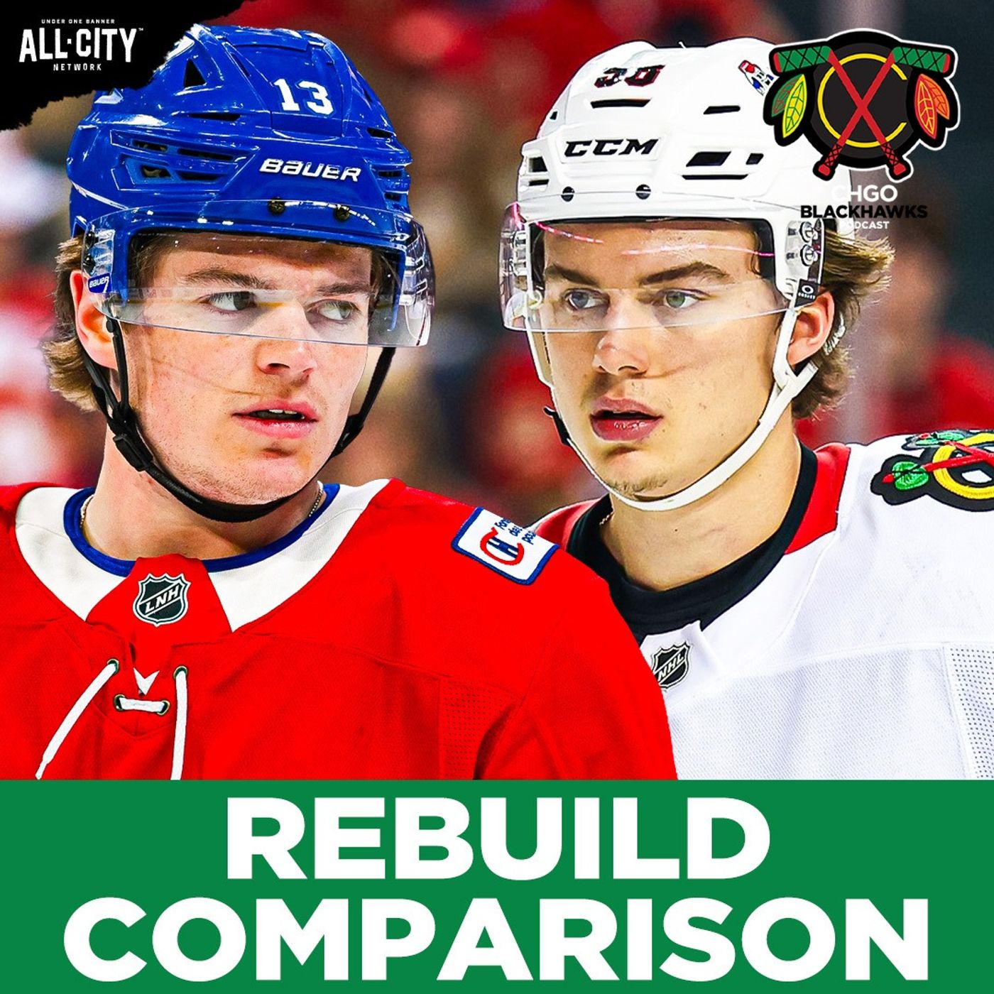 How Does the Montreal Canadiens' Rebuild COMPARE to the Chicago Blackhawks? | CHGO Blackhawks