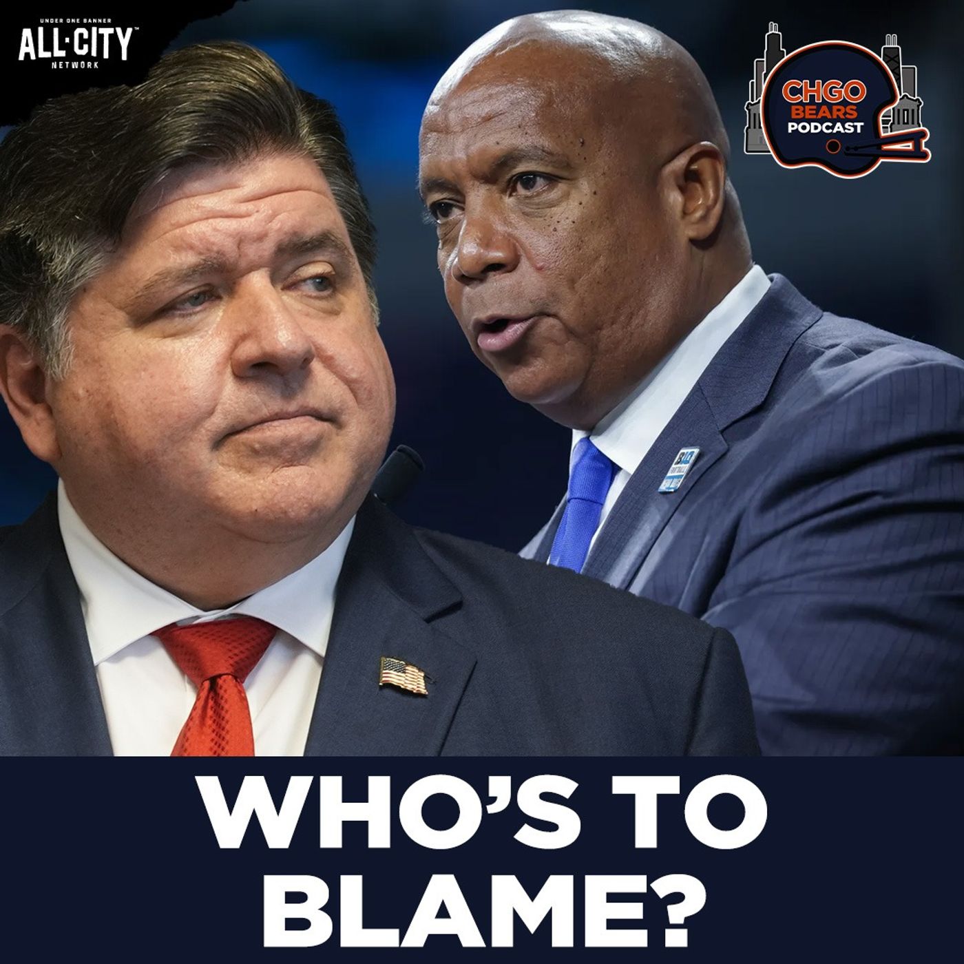 WHO’S TO BLAME: Chicago Bears & Illinois at CROSSROADS as Indiana Looms | CHGO Bears Podcast