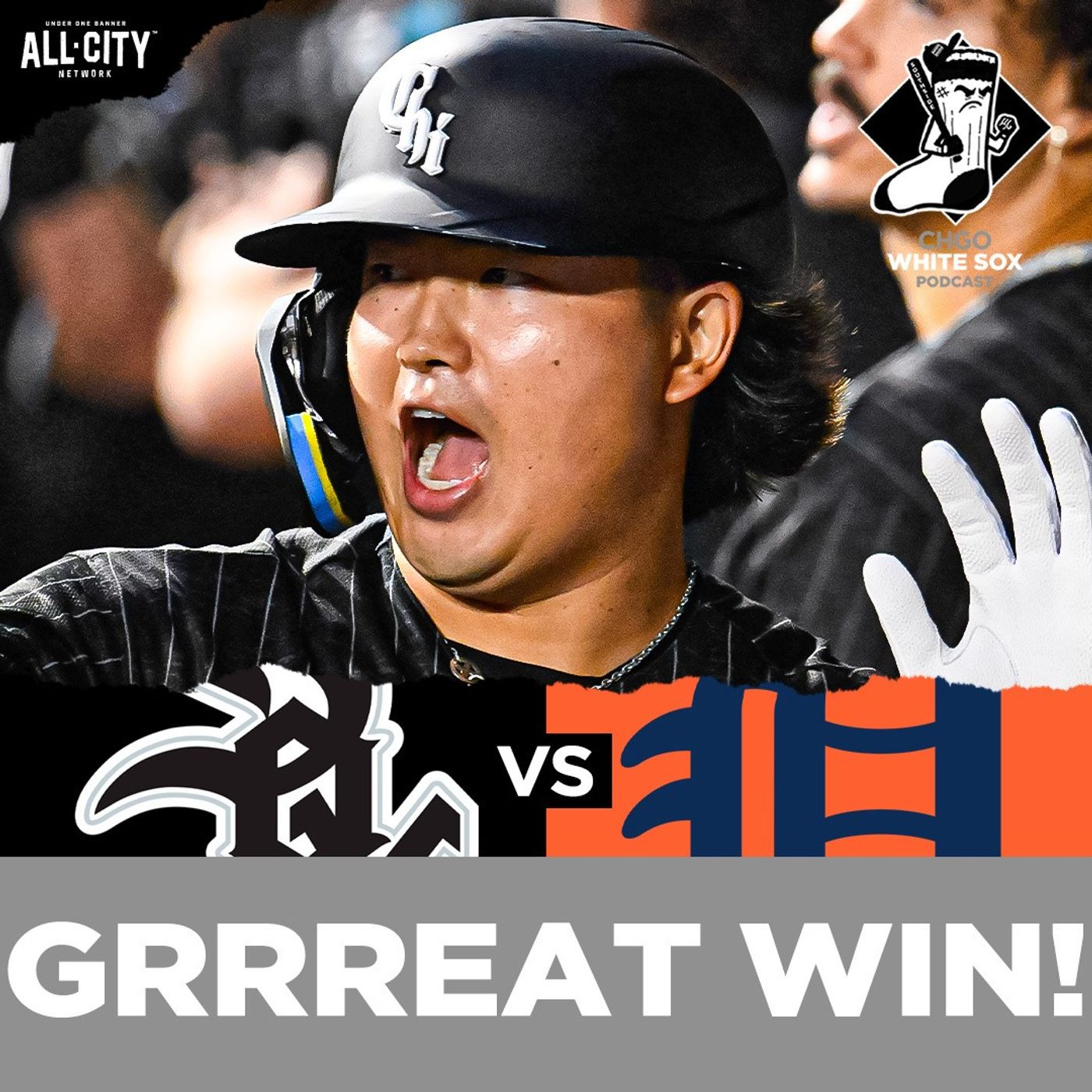 WHITE SOX POSTGAME: Murakami BREAKS Hit Drought With Homer in Close Win Over Tigers | CHGO White Sox episode artwork