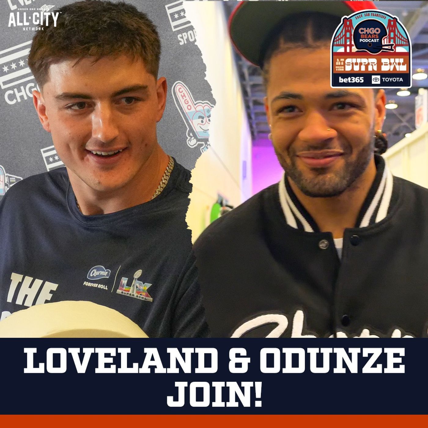 BEARS AT SUPER BOWL: Colston Loveland, Rome Odunze Discuss Next Steps in Development | CHGO Bears