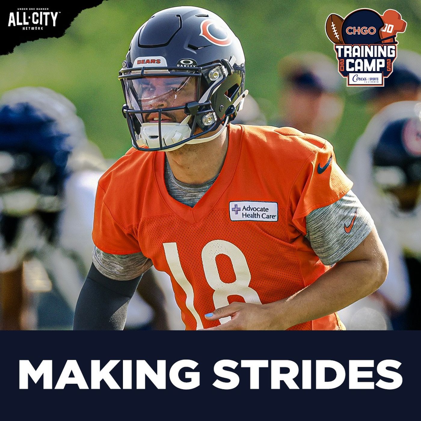 MAKING PROGRESS: Caleb Williams Details Areas of Growth + Grady Jarrett Joins the Show! | CHGO Bears