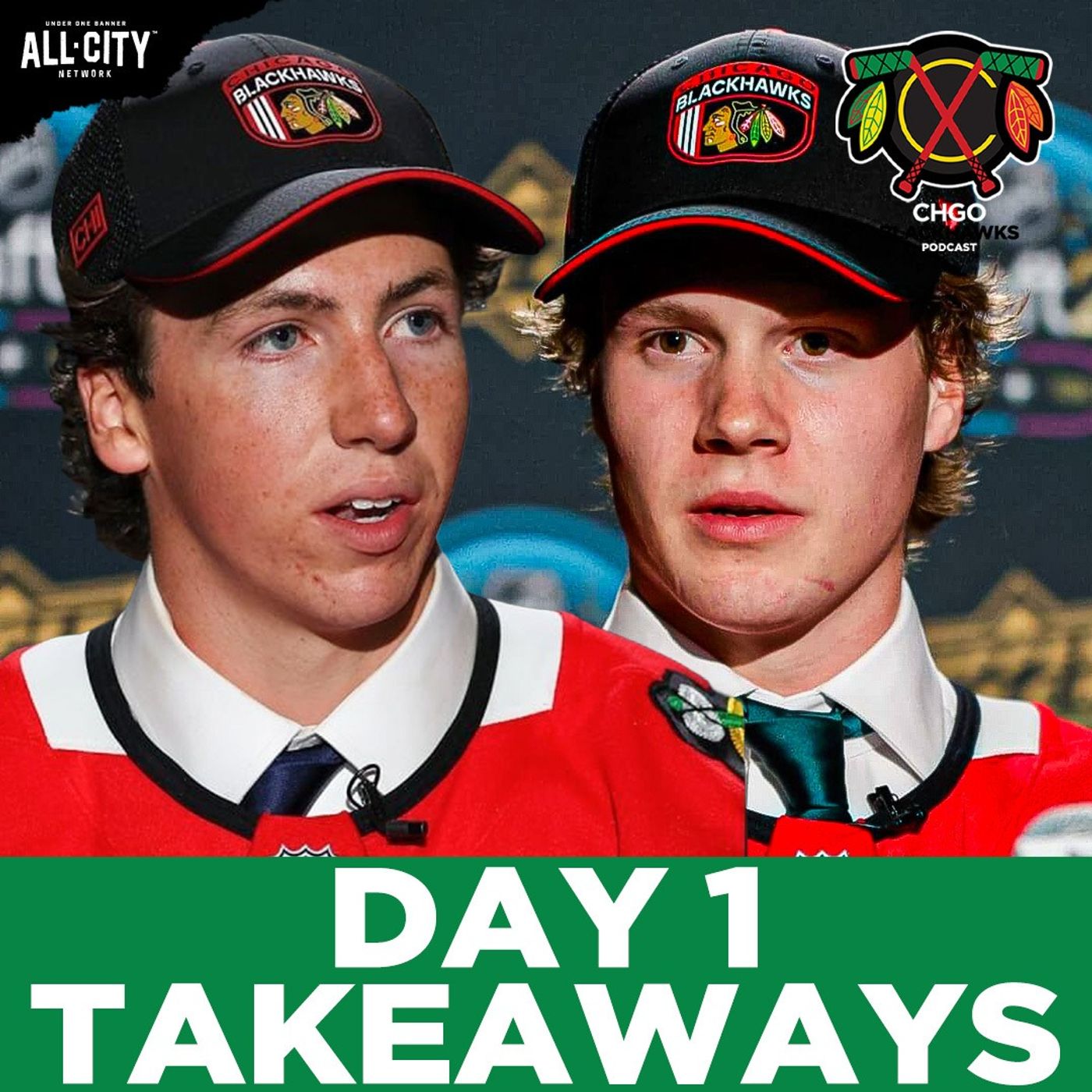 What We LEARNED From Day 1 of the Chicago Blackhawks Prospect Showcase | CHGO Blackhawks