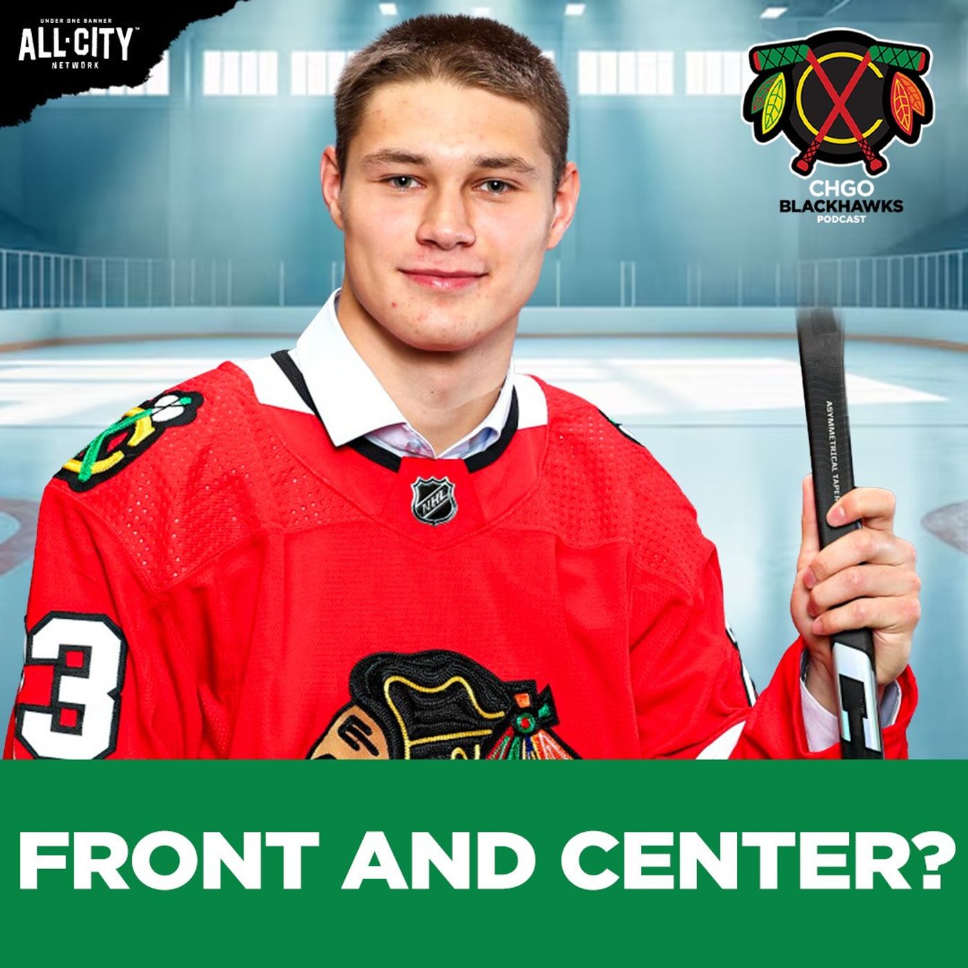 Should Roman Kantserov start as the Blackhawks No. 1 Center? | CHGO Blackhawks Podcast