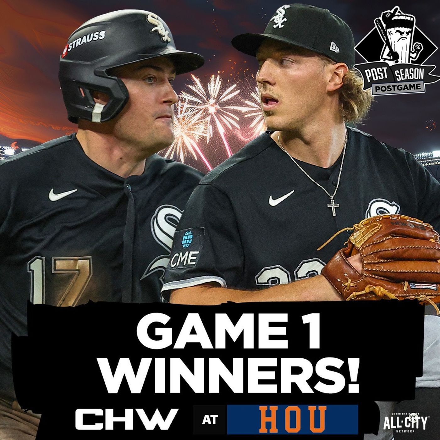 SOX POSTGAME: Hagen Smith, Sam Antonacci Lead Sox to Game 1 WIN vs Astros! | CHGO White Sox episode artwork