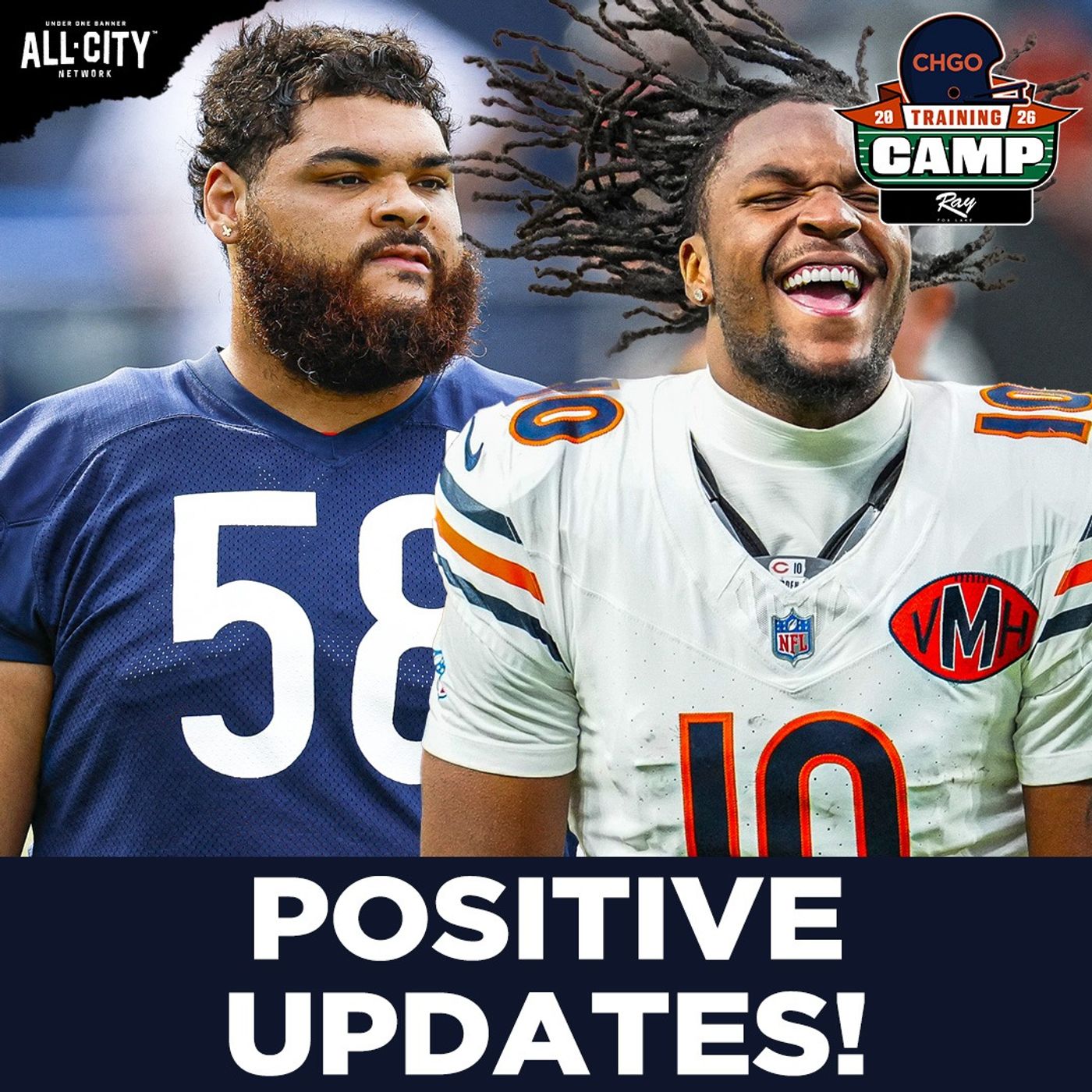 ON THE MEND: Luther Burden Returns, Darnell Wright “Fine” Ahead of Preseason Finale | CHGO Bears episode artwork