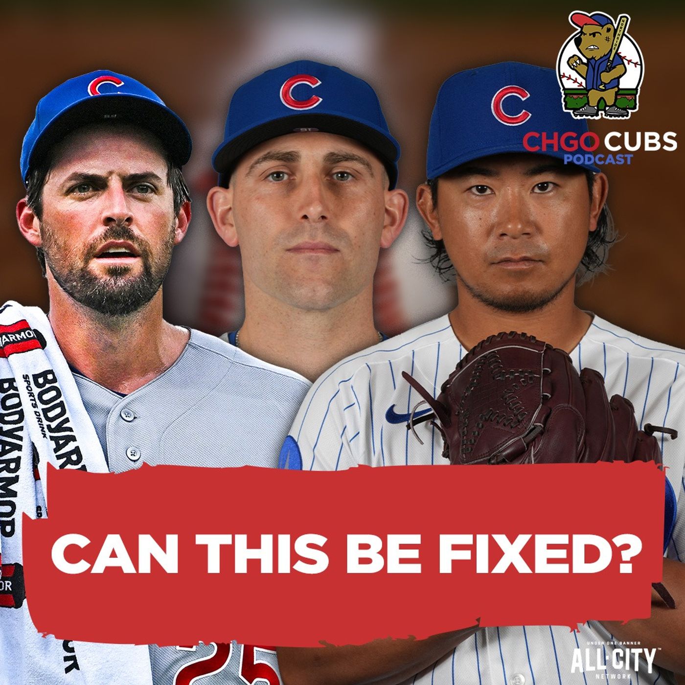 START TO PANIC? How Will Craig Counsell & the Cubs Fix Their Starting Rotation? I CHGO Cubs Podcast episode artwork
