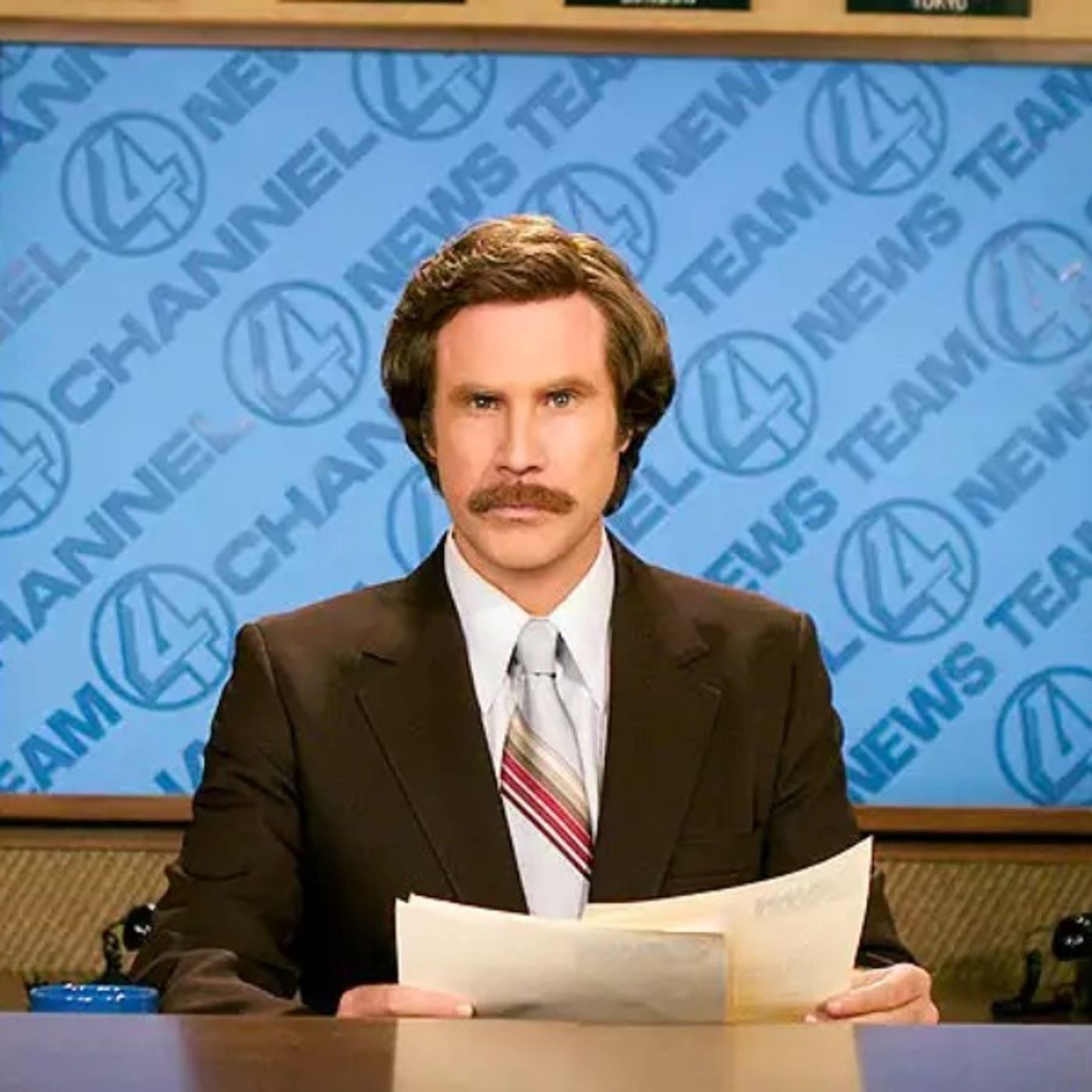 Will Ferrell. CBD. Still Getting The Newspaper. "Overkill" by Colin Hay