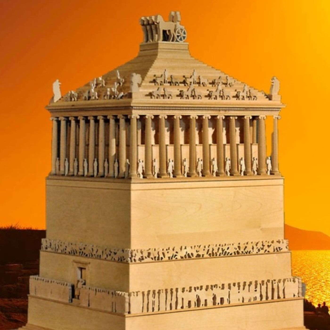 Mausoleum at Halicarnassus (Wonders of the Ancient World 3/7 - Sleep History ASMR)