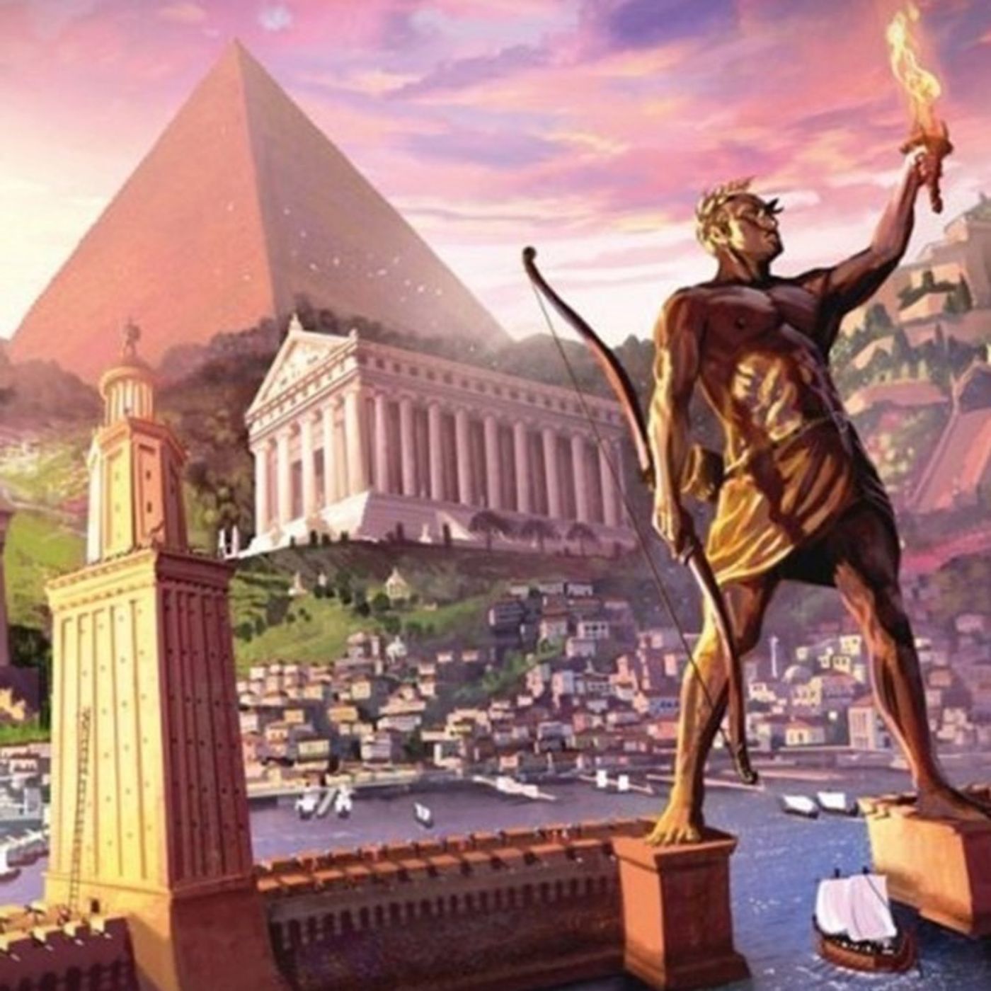 Seven Wonders of the Ancient World - History ASMR for Sleep