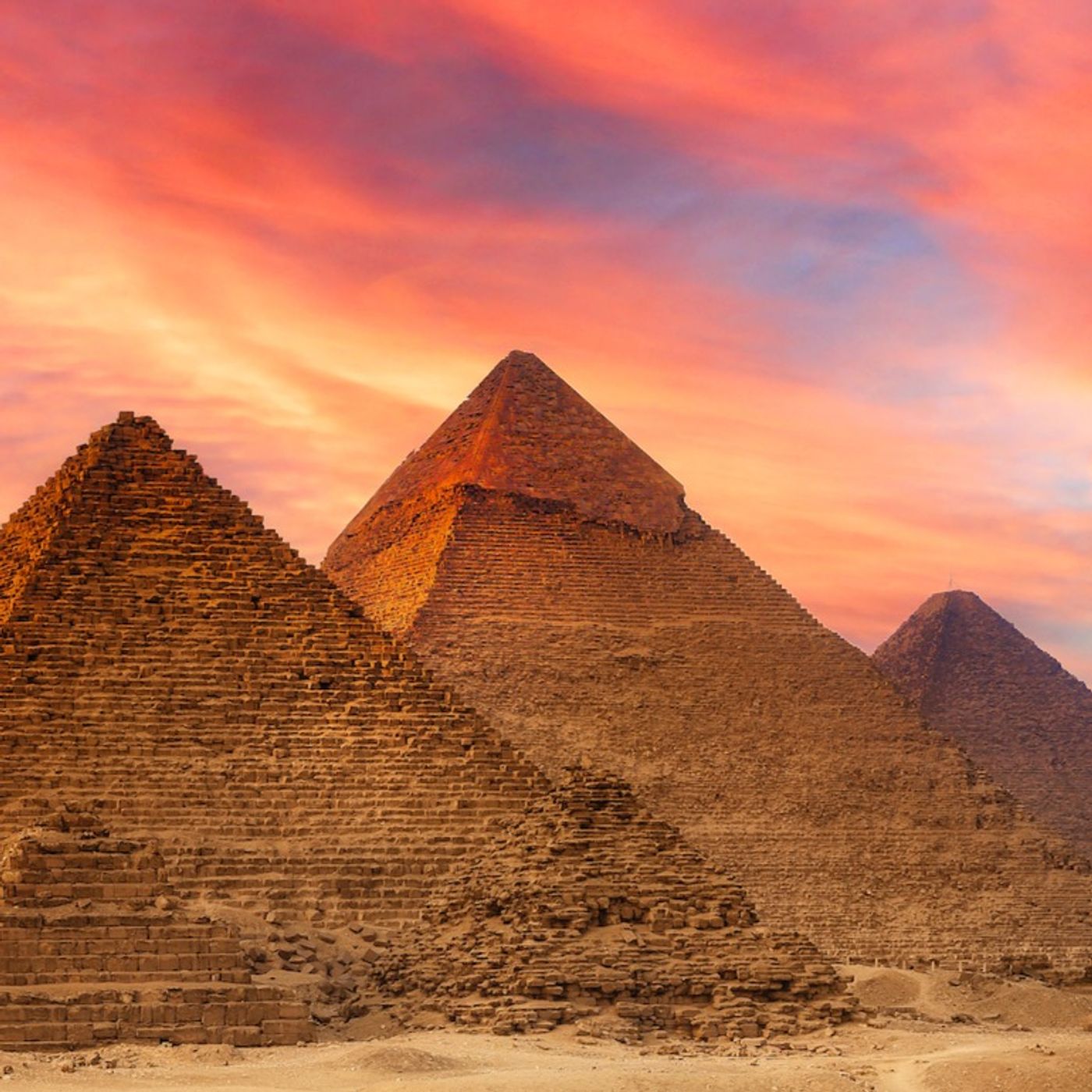 Great Pyramid of Giza (Wonders of the Ancient World 7/7 - Sleep History ASMR)