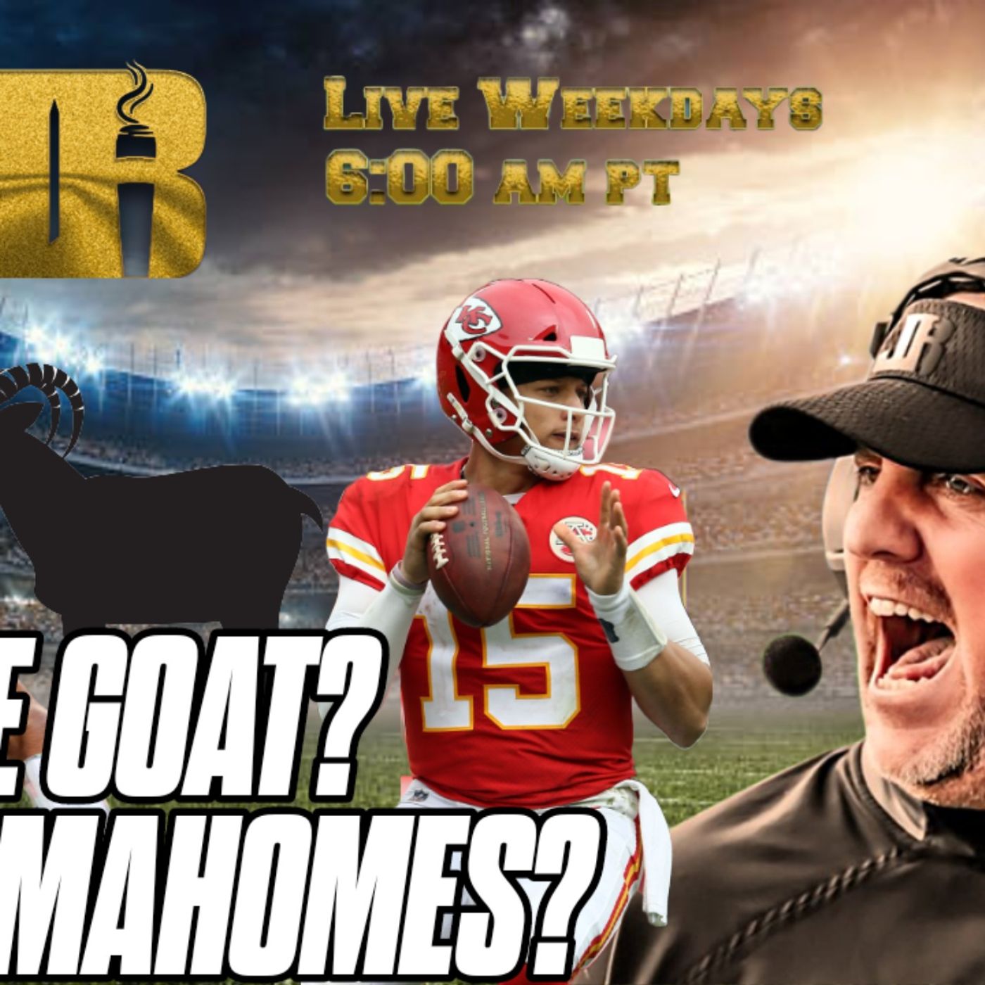 Who's the GOAT? Brady or Mahomes? | The Coach JB Show