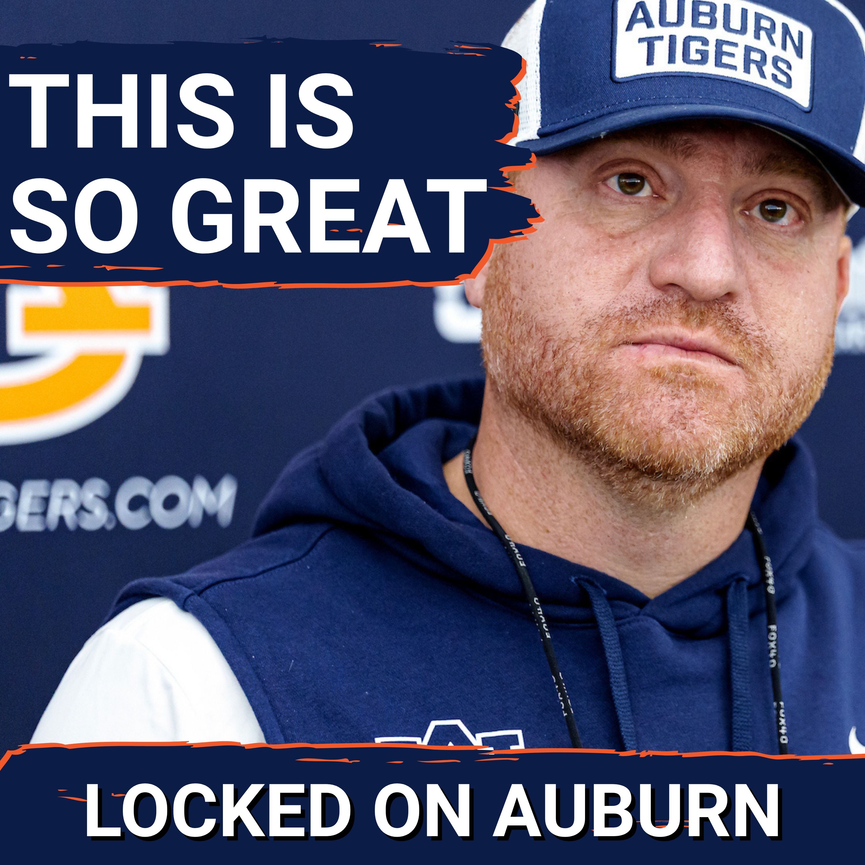 WHOA: Auburn Fans LOVE This Newest Detail From Alex Golesh During Spring Practice