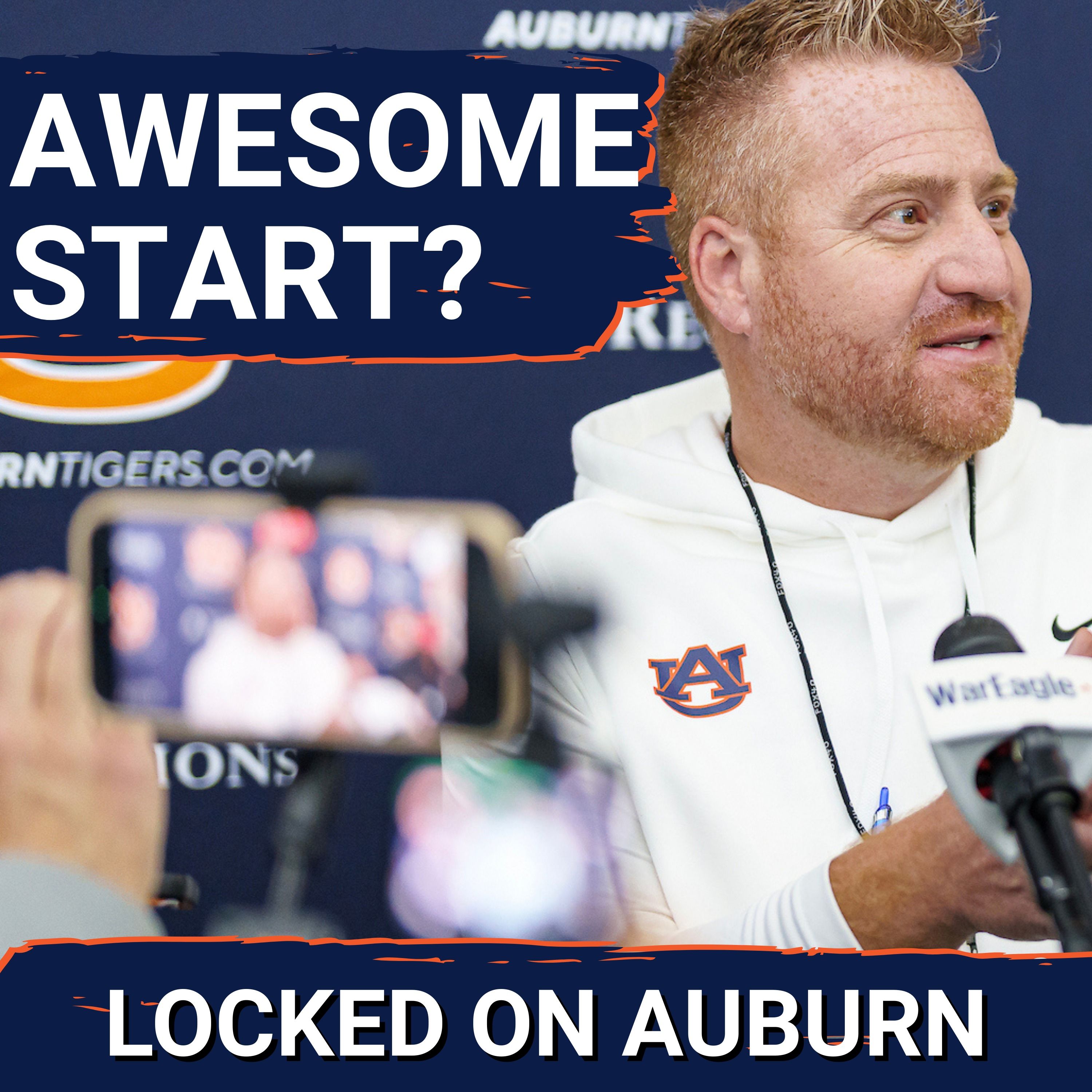 WOW: Auburn's First Day of Spring PROVED Why Auburn NEEDED Alex Golesh