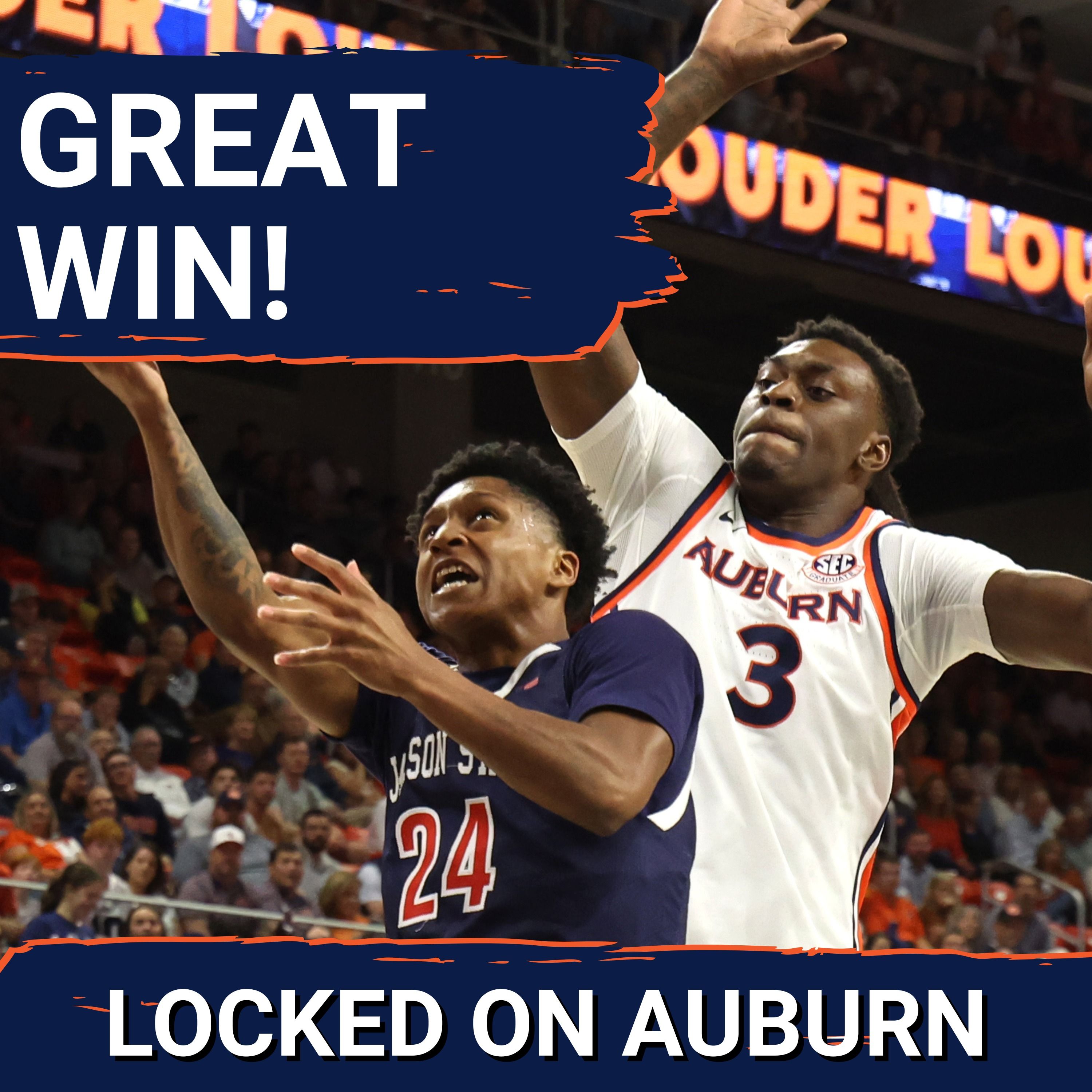 REACTION: Auburn Basketball BLASTS Jackson State, Simon Walker EXPLODES