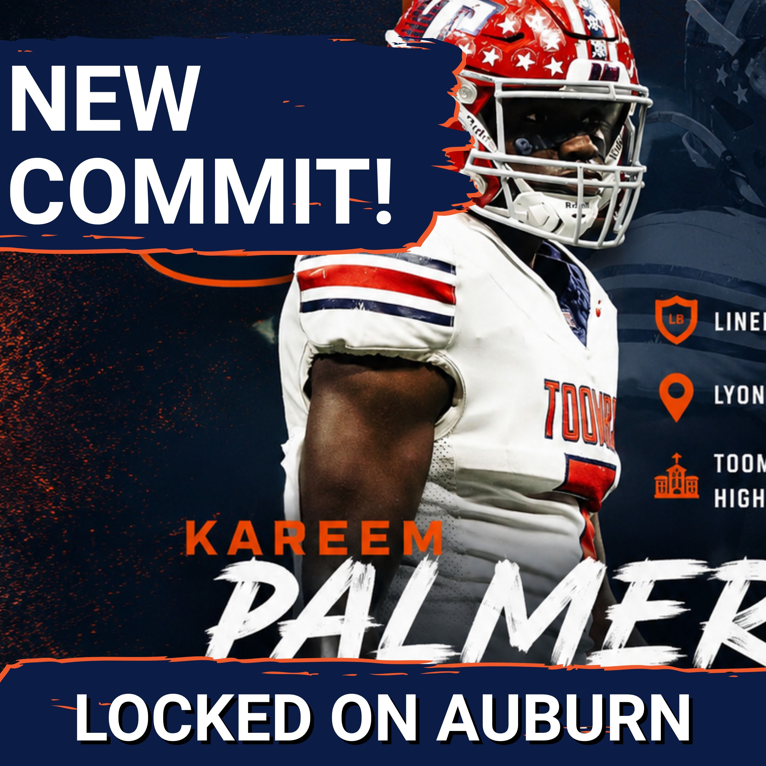 BREAKING: Kareem Palmer Commits To Auburn Tigers