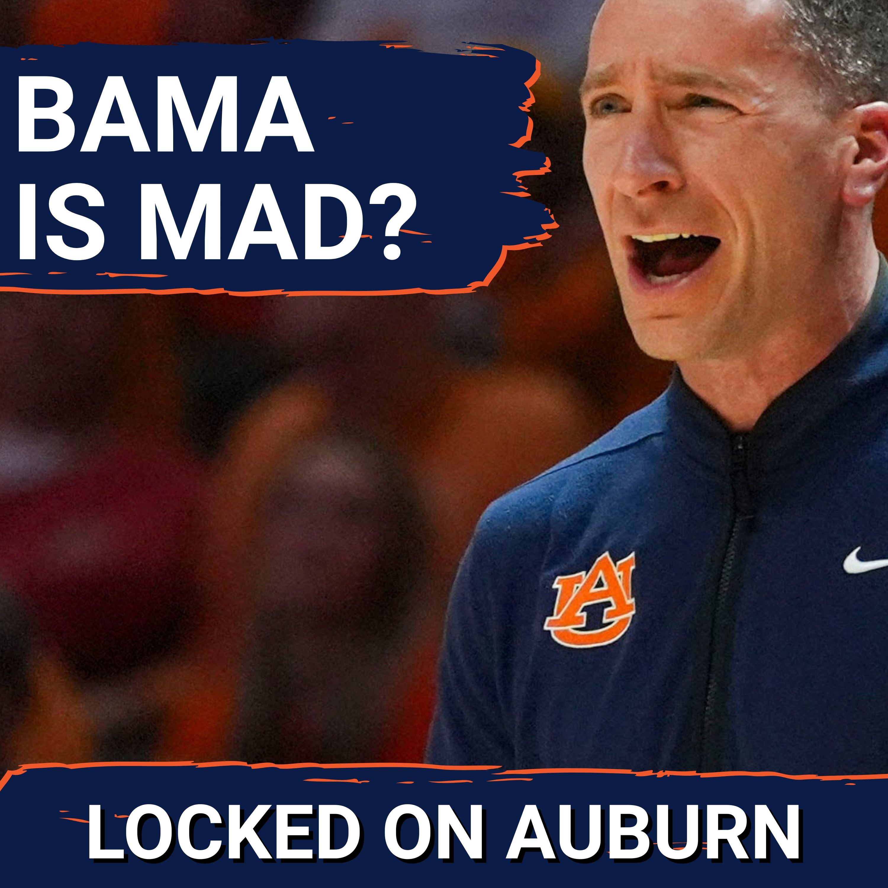 BIG MAD: Alabama Podcaster COPING about Charles Bediako, Auburn vs Bama Matchup
