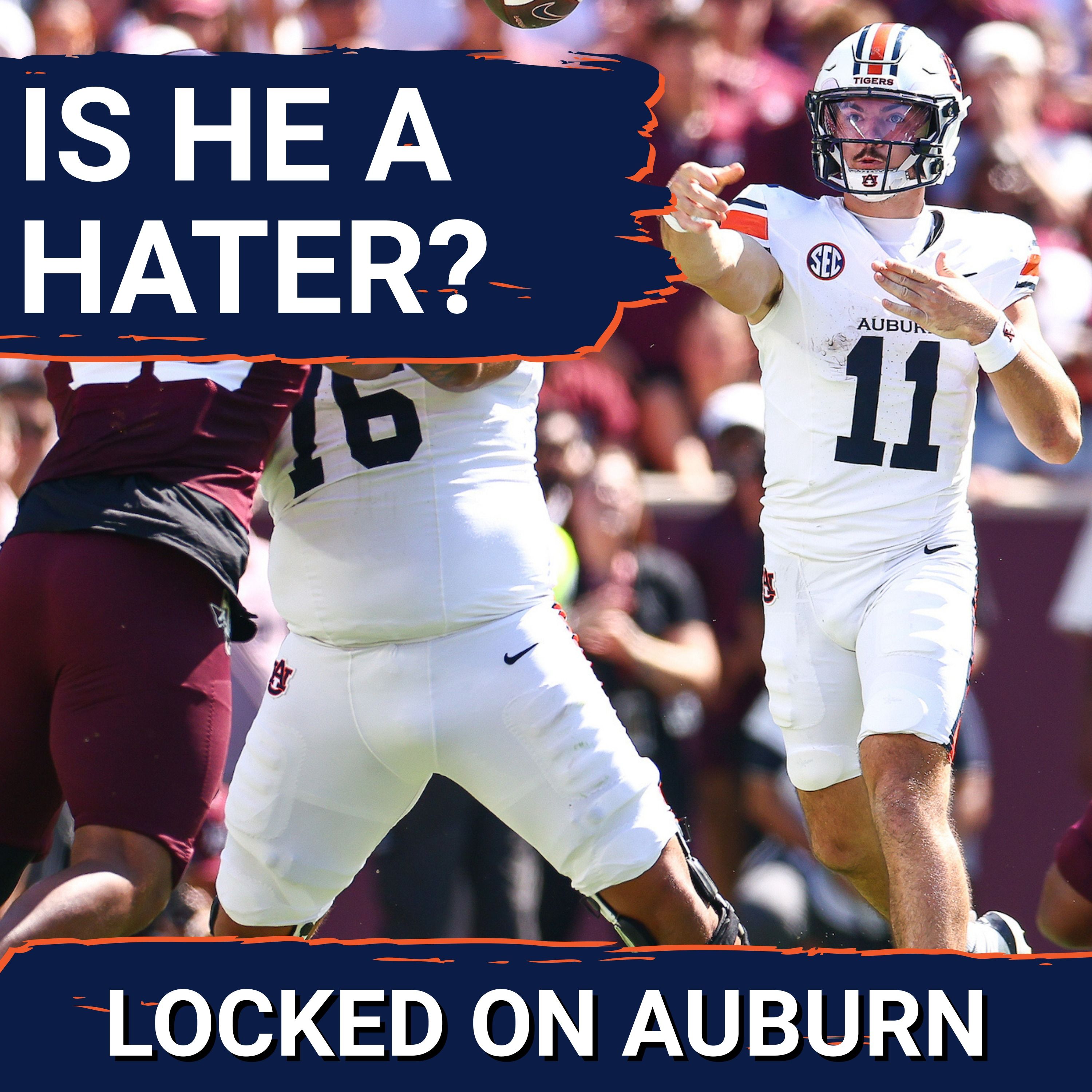 FRUSTRATING: College football Expert LOVES to talk about Auburn when it's negative