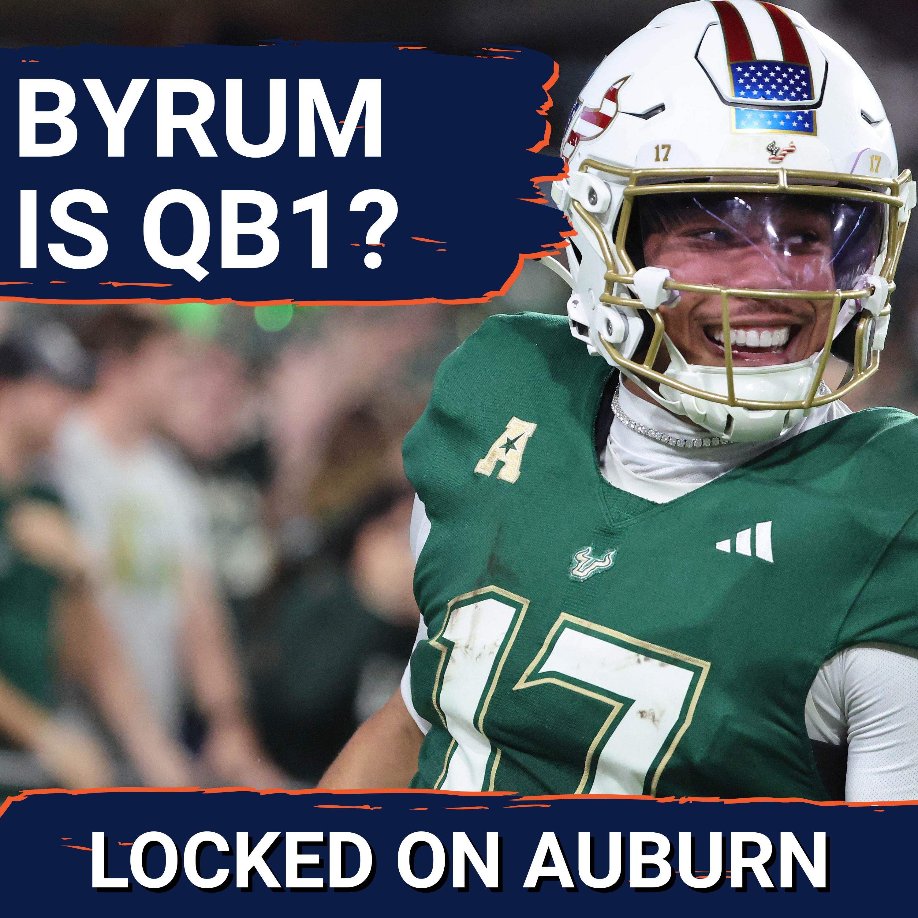BREAKING: Byrum Brown COMMITS to Auburn, Alex Golesh LANDS ELITE QB from Transfer Portal