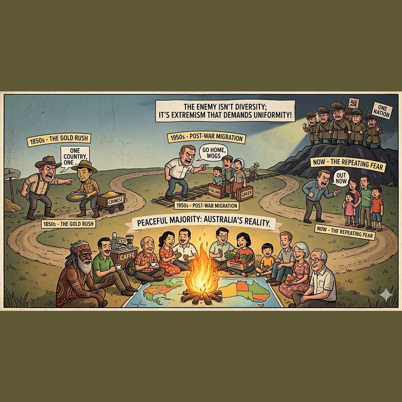 Monoculture and Extremism: A Historical and Modern Perspective episode artwork