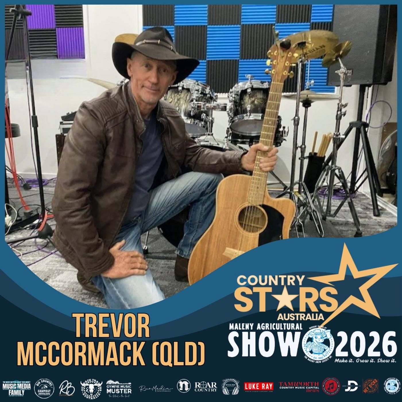 Exciting News Trevor Mack Finalist in Country Stars Australia an Interview with with Chrissy Mack — Trevor McCormack Music cover