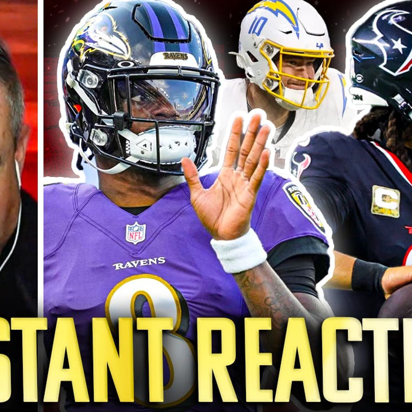 Instant Reaction: Ravens Destroy Steelers - Texans Beat Chargers, Herbert Flops