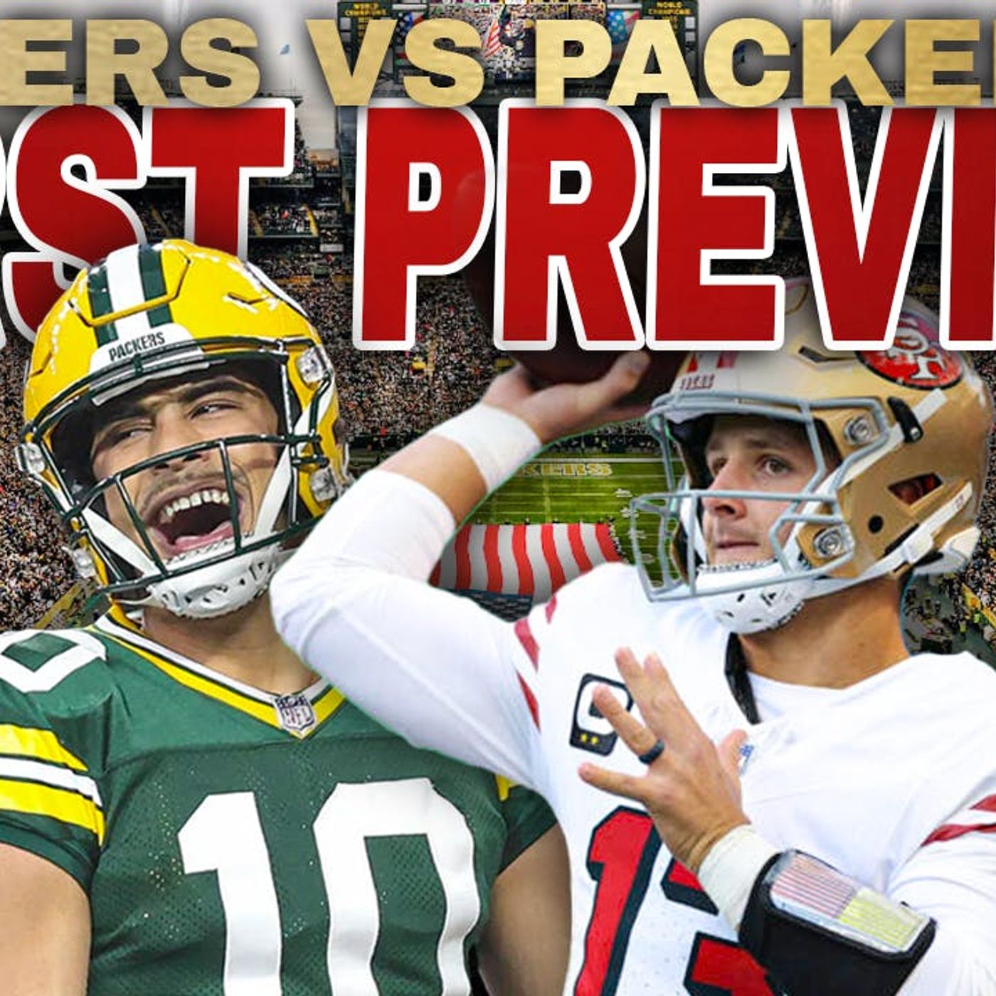FIRST Preview: 49ers vs Packers - Will Purdy Beat Love? | Krueger & Bruce