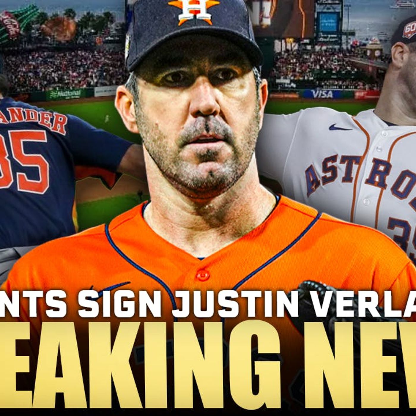 BREAKING: The SF Giants Sign Justin Verlander to one-year deal