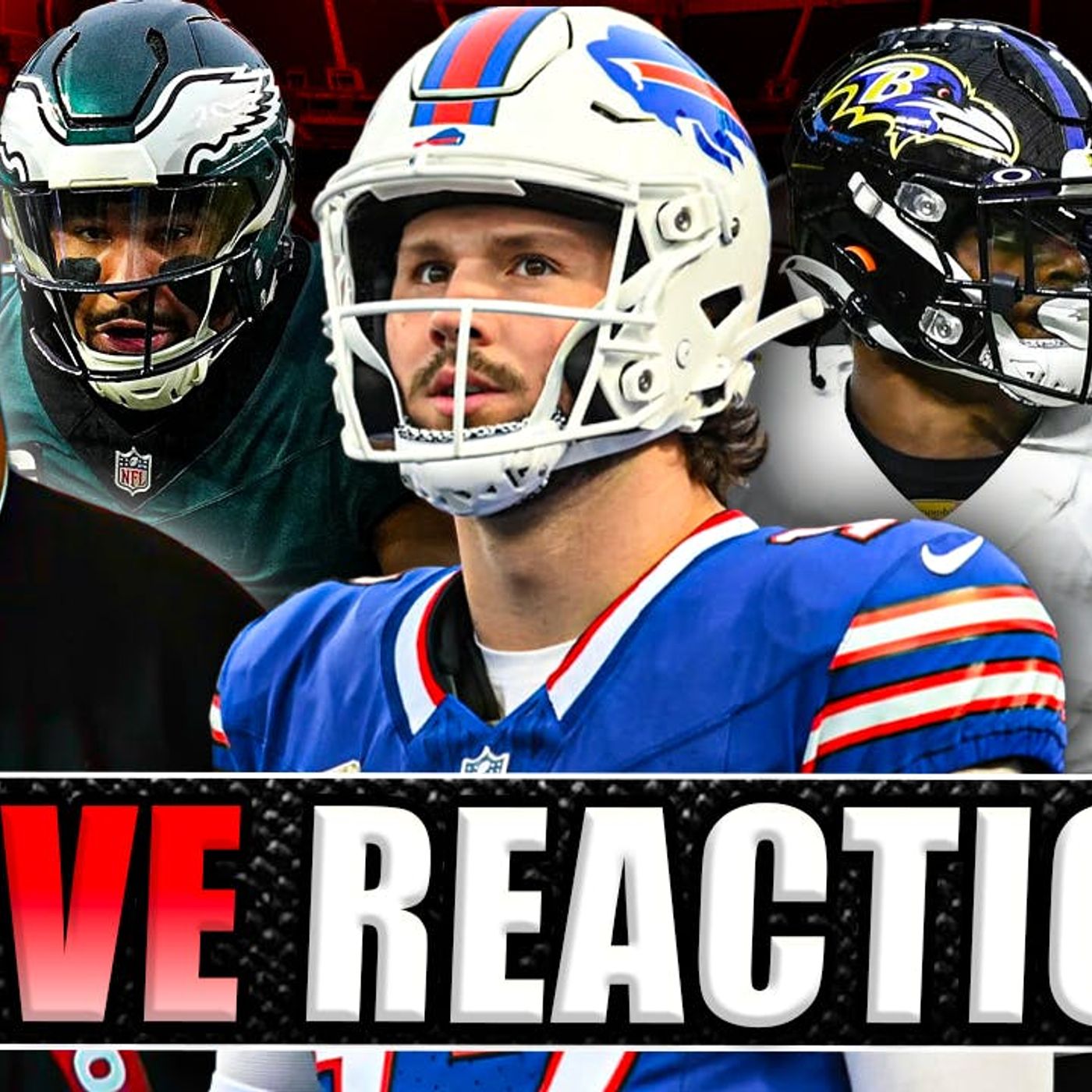LIVE Reaction: Bills Beat Ravens, Eagles Beat Rams - NFL Divisional Round