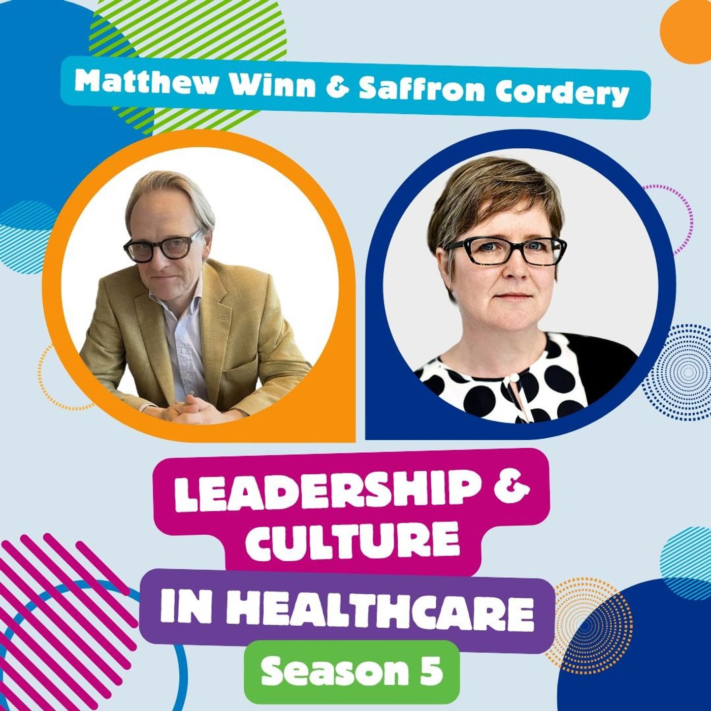 It’s a wrap - on series 5 with Saffron Cordery episode artwork