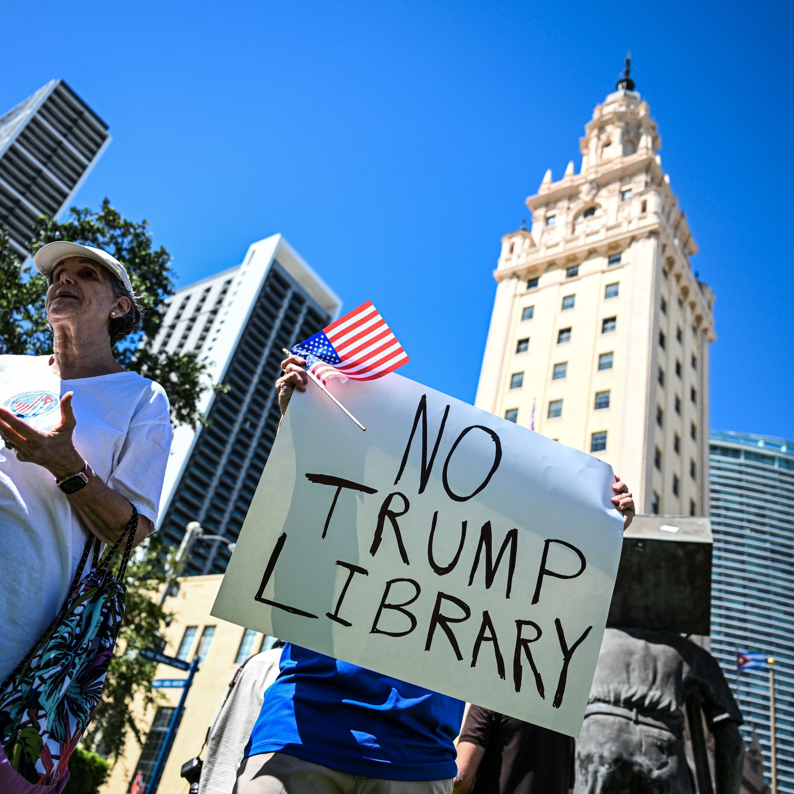 Trump's Glitzy Library Grift