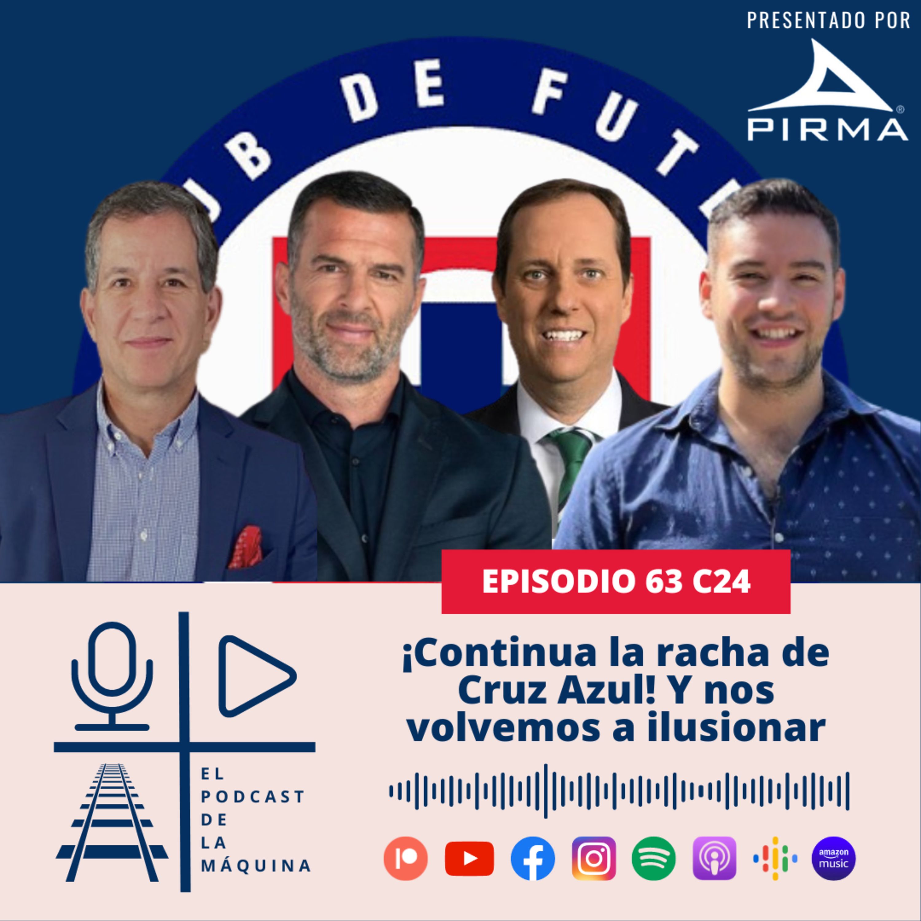 E63 C24: ¡Continúa la racha de Cruz Azul! Y nos volvemos a ilusionar episode artwork