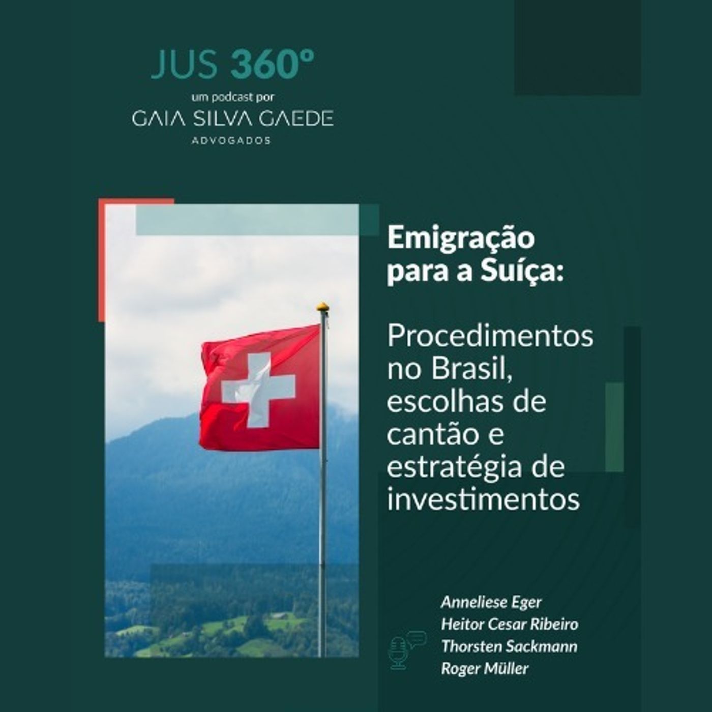 T7:EP 02 - Emigração para Suíça: procedimentos no Brasil, escolhas de cantão e estratégias de investimento episode artwork