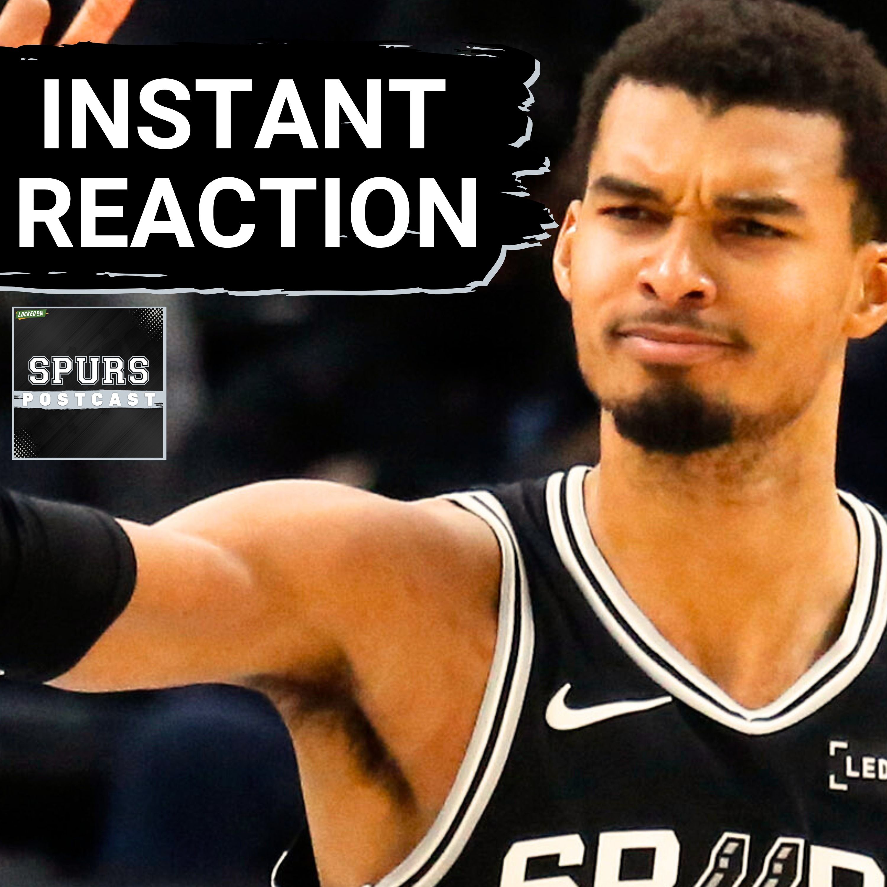 SPURS POSTCAST: Victor Wembanyama BENCHED LATE on minutes restriction as Spurs falter to Memphis Grizzlies