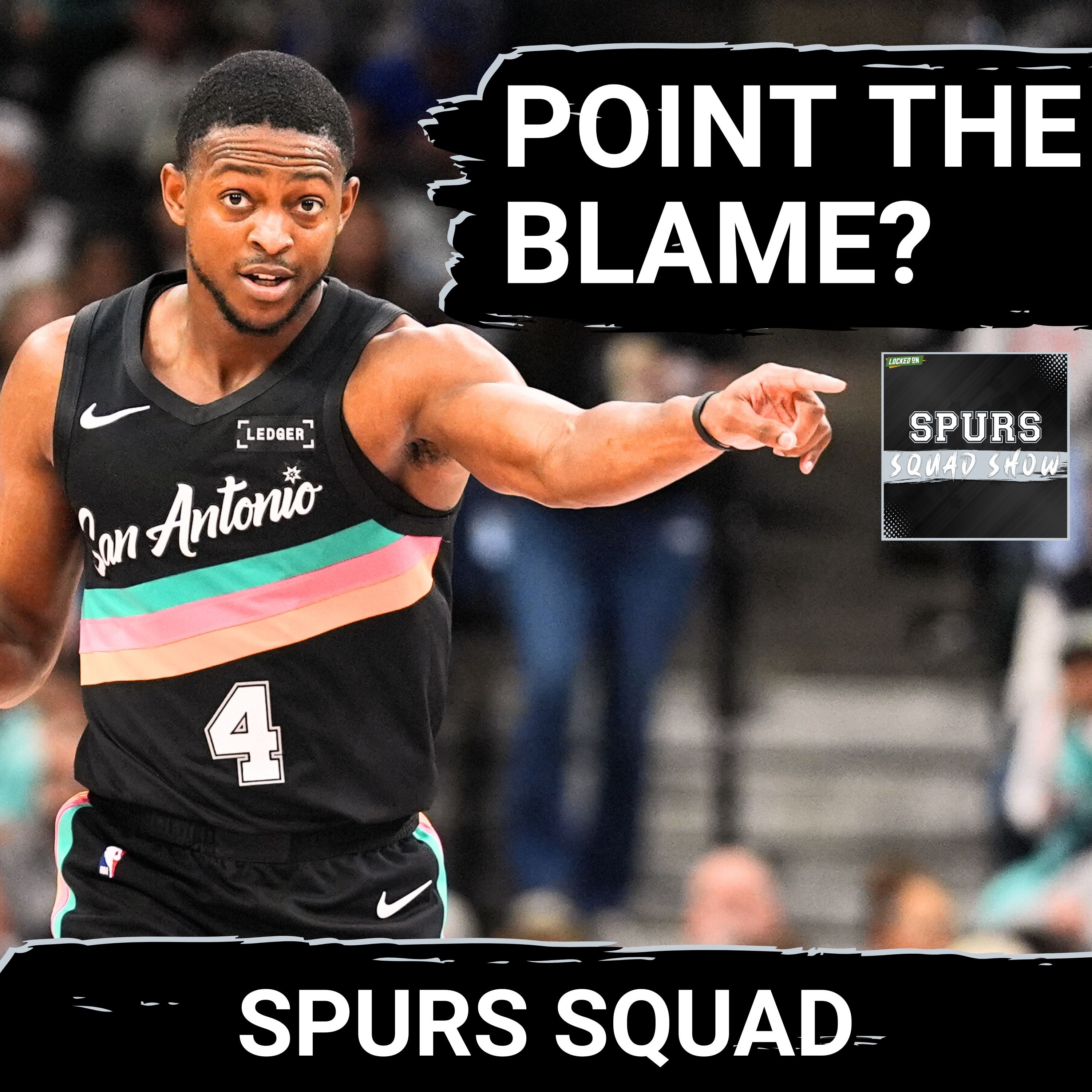 SPURS SQUAD SHOW: Who's to blame for slumping Spurs' offense? | Chet Holmgren in Wembanyama's head?!