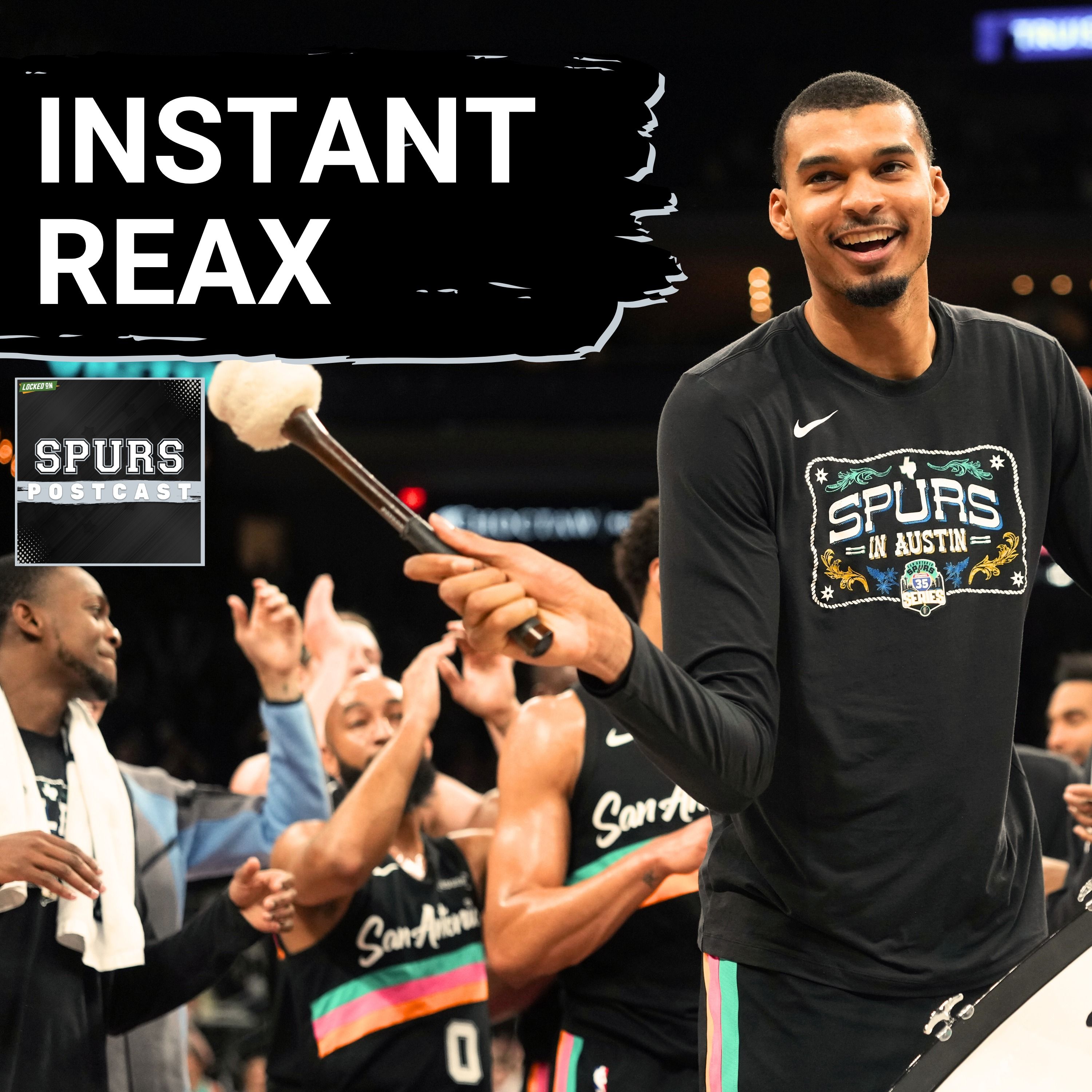 SPURS POSTCAST: Victor Wembanyama WOWS Austin in Blowout of Phoenix Suns | 2.5 BACK OF OKC THUNDER!