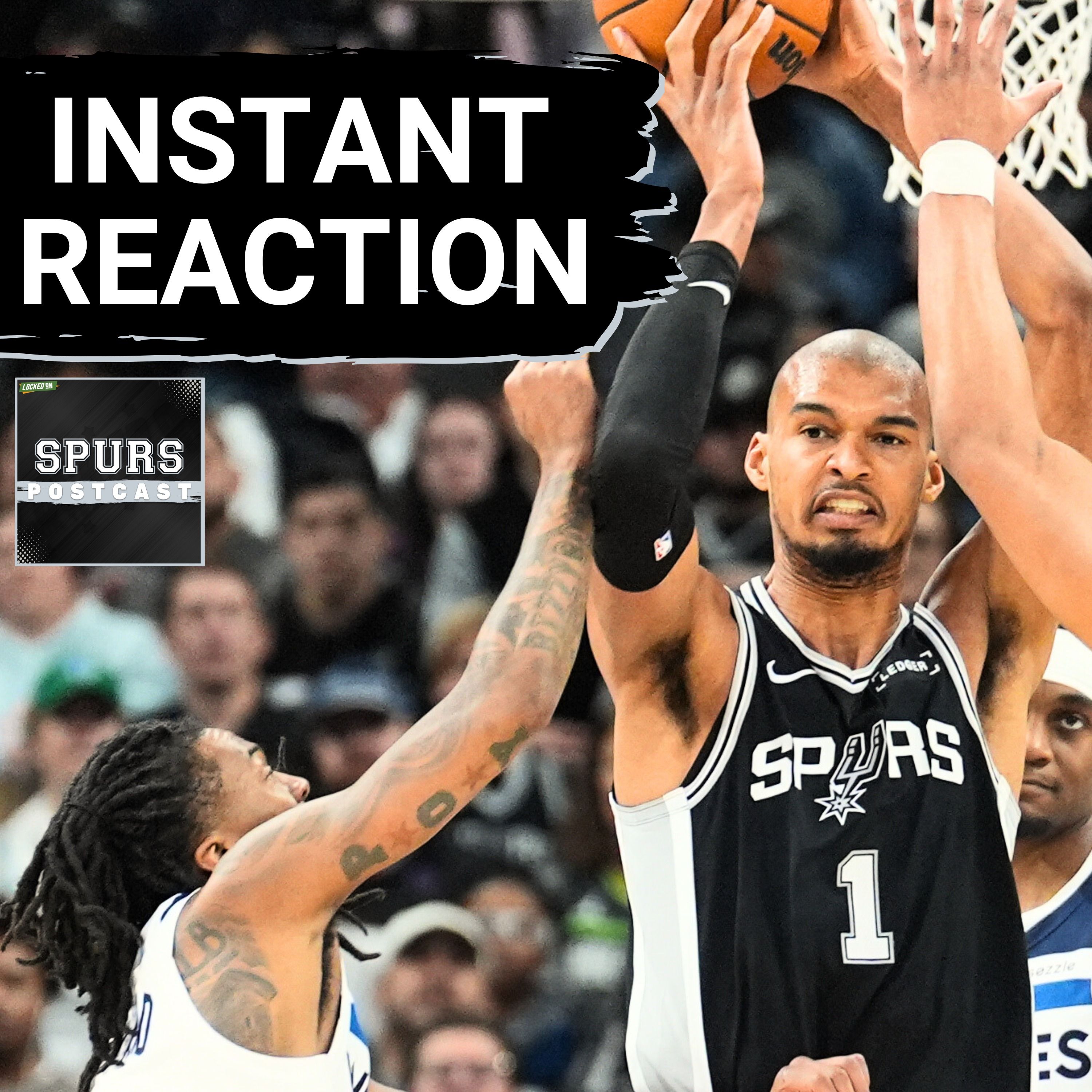 SPURS POSTCAST: Victor Wembanyama, Spurs SURVIVE Anthony Edwards' 55 POINTS in win over Minnesota Timberwolves