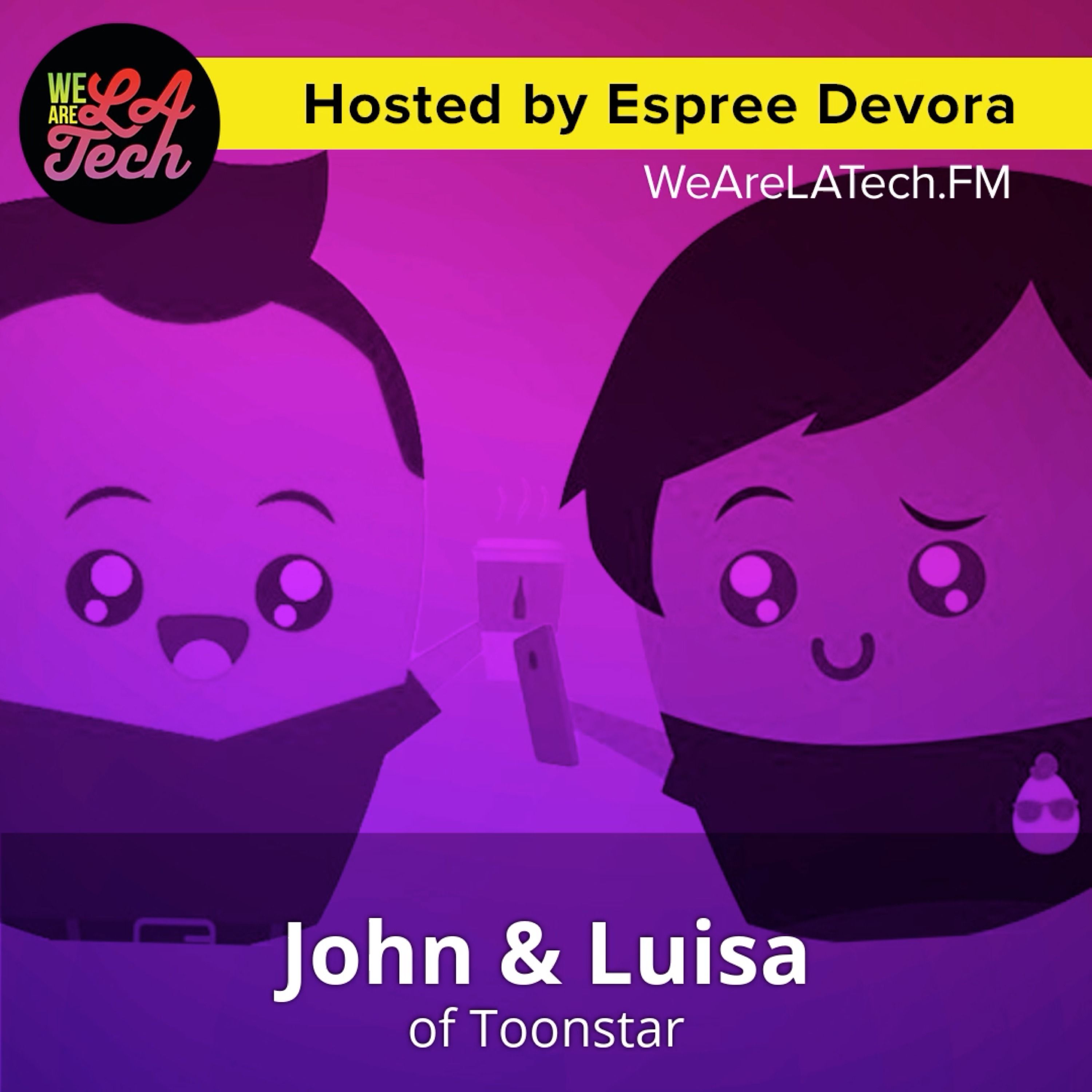 WeAreLATech Los Angeles Startups Podcast, hosted by Espree Devora