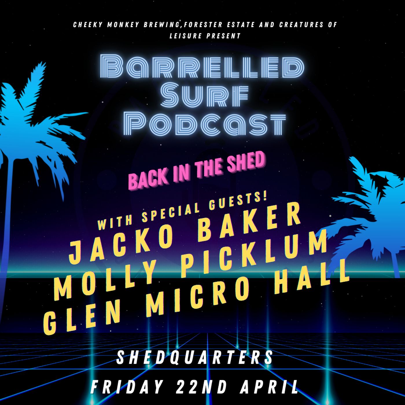 Molly Pickles, Micro Hall and Jacko Baker