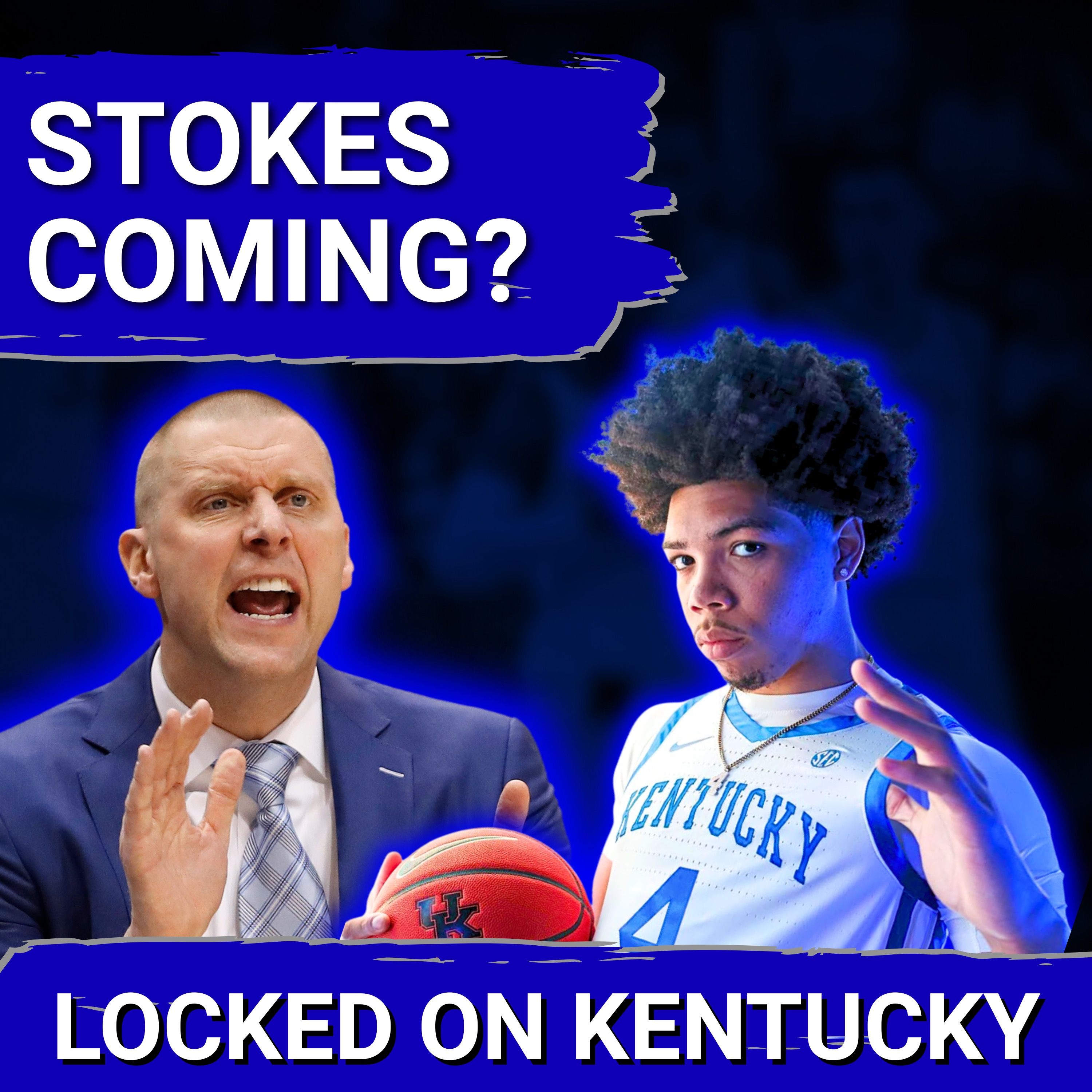 TOSS UP: Tyran Stokes' Recruitment Is Coming Down to Kentucky, Kansas and Oregon, Can Mark Pope CLOSE?