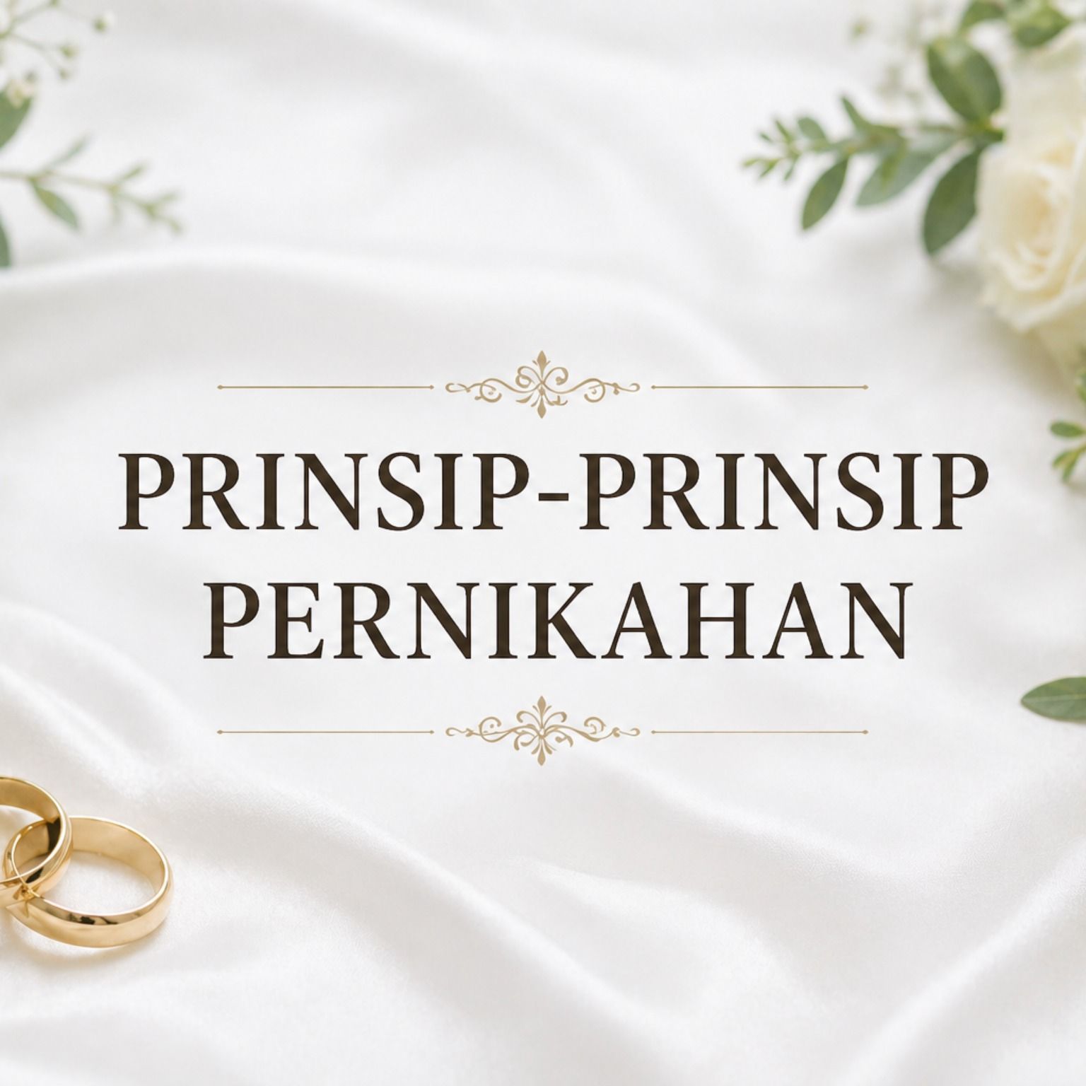 Prinsip-Prinsip Pernikahan (PART 2)