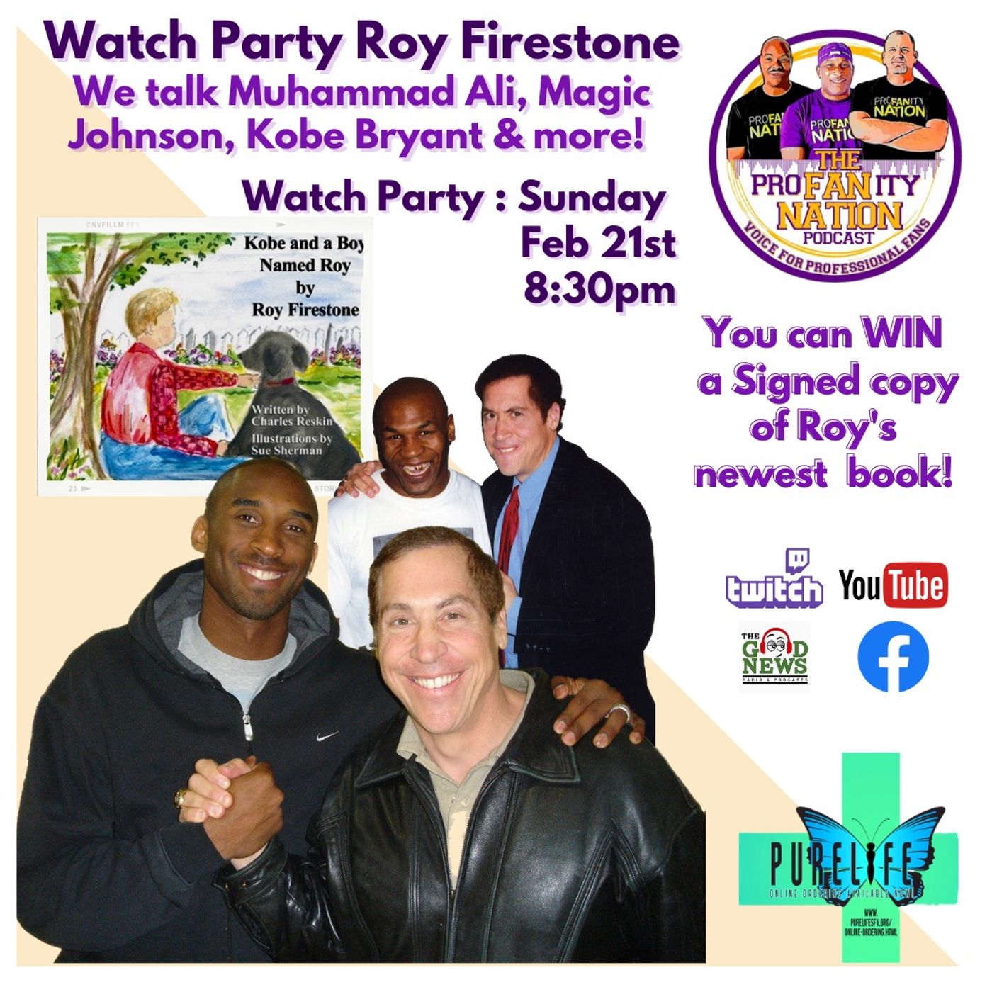 Roy Firestone Shares Intimate Stories with Kobe, Magic, Wilt, Elton John and more