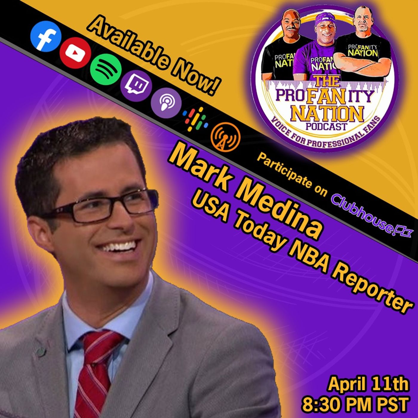 Mark Medina-USA Today NBA Reporter & Marco Nunez-Former Lakers Head Athletic Trainer with the 