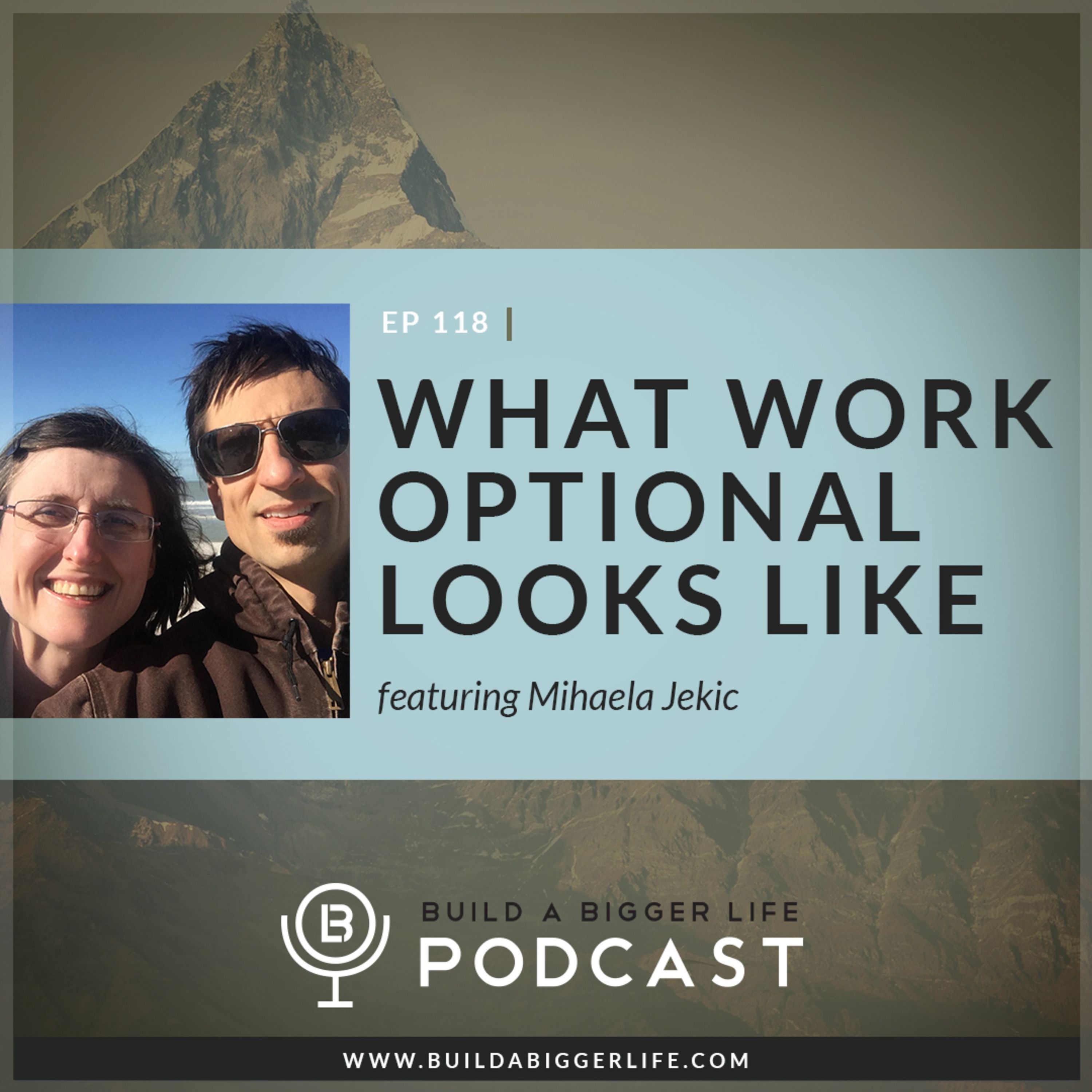 What work optional looks like with Mihaela and Mark Jekic episode artwork